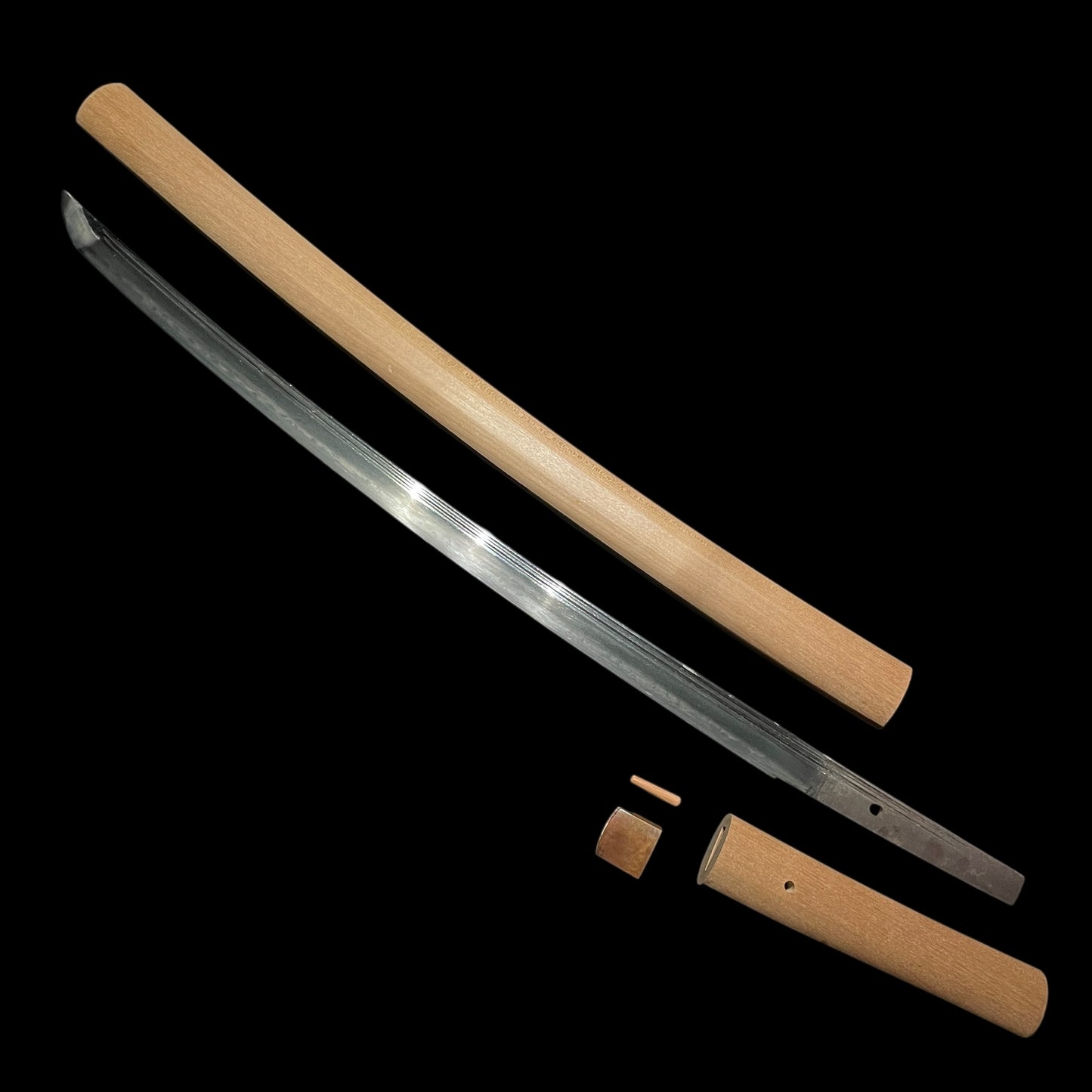 Fujishima 藤島 Long Wakizashi, Kashu 加州, Muromachi period, NBTHK Certificate