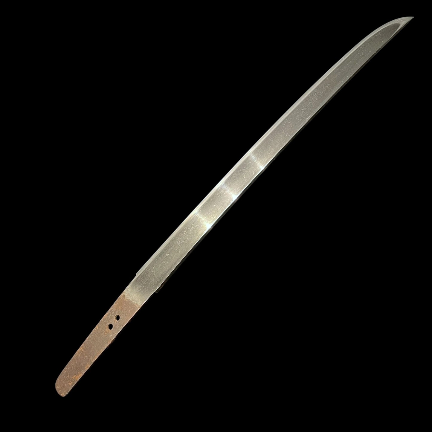 Hirazukuri Wakizashi, Yajiri Menuki, Choshuju Yuken signed TSUBA, with Shirasaya