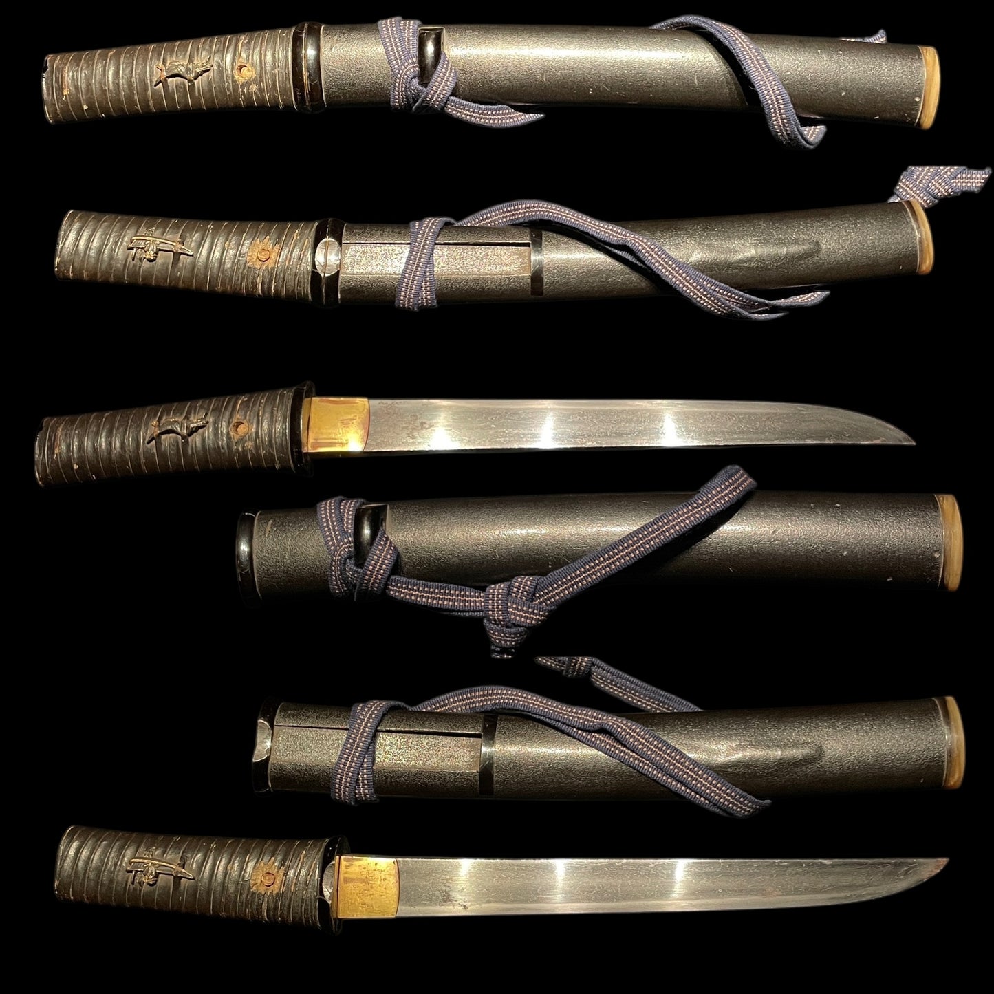 Aikuchi Koshirae kTanto 合口拵え短刀, Edo period mumei