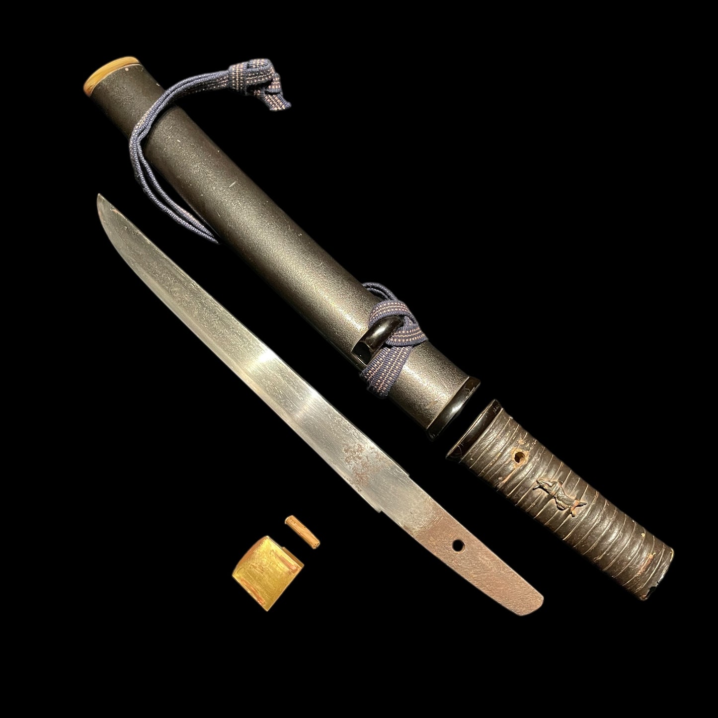 Aikuchi Koshirae kTanto 合口拵え短刀, Edo period mumei