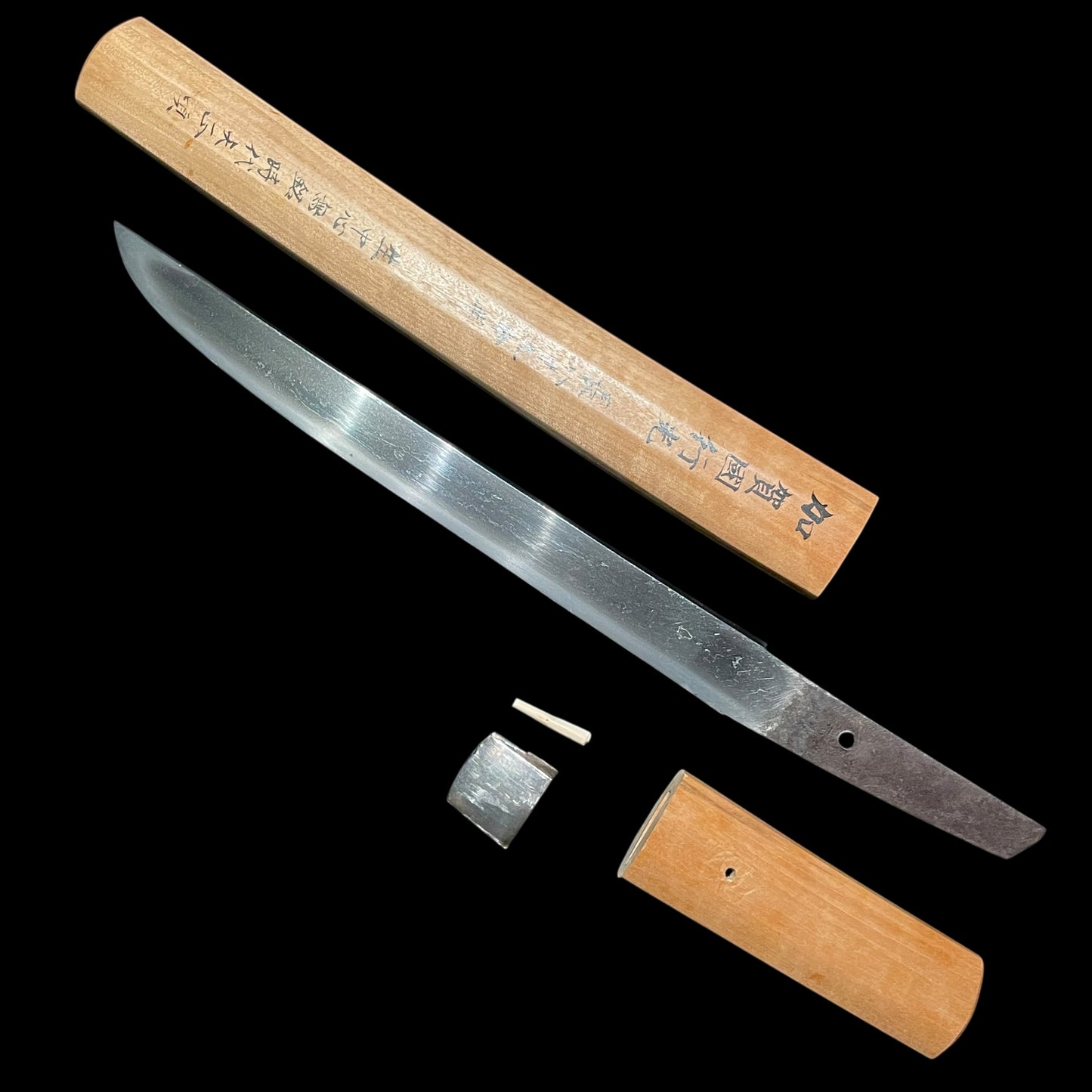 Yukimitsu Tanto 加賀國行光 長八寸九分半 生中心無銘時代天正, Momoyama Period