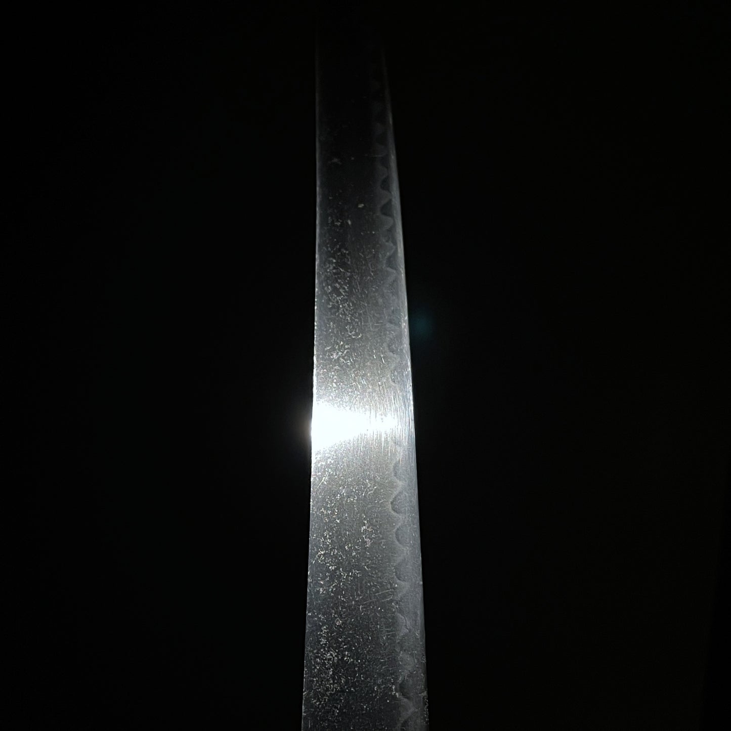 Red Sunnobi-Tanto 寸延短刀, with Kozuka, Large Kojiri, Edo period mumei