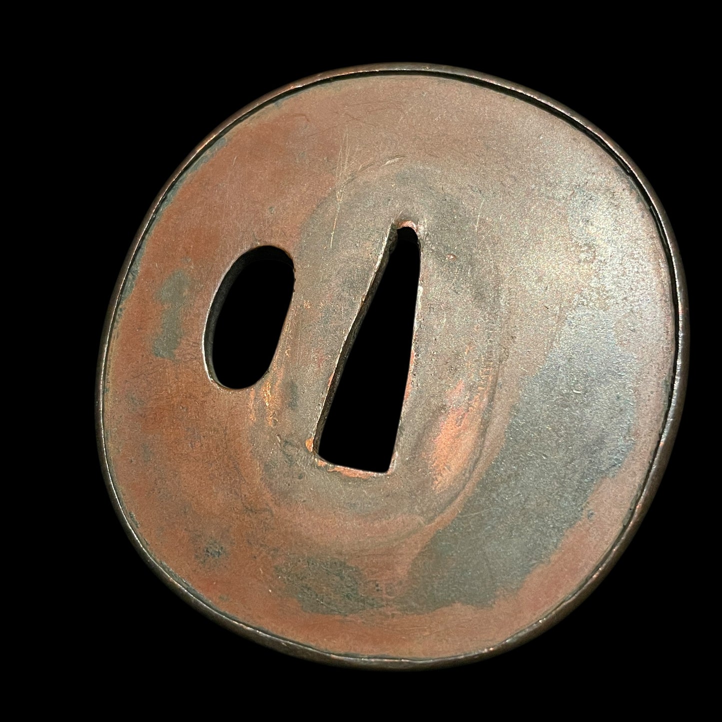 Red Sunnobi-Tanto 寸延短刀, with Kozuka, Large Kojiri, Edo period mumei