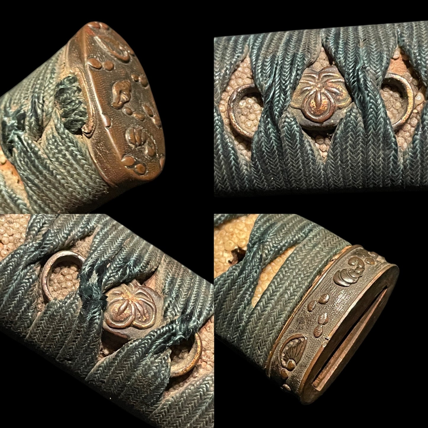 Red Sunnobi-Tanto 寸延短刀, with Kozuka, Large Kojiri, Edo period mumei