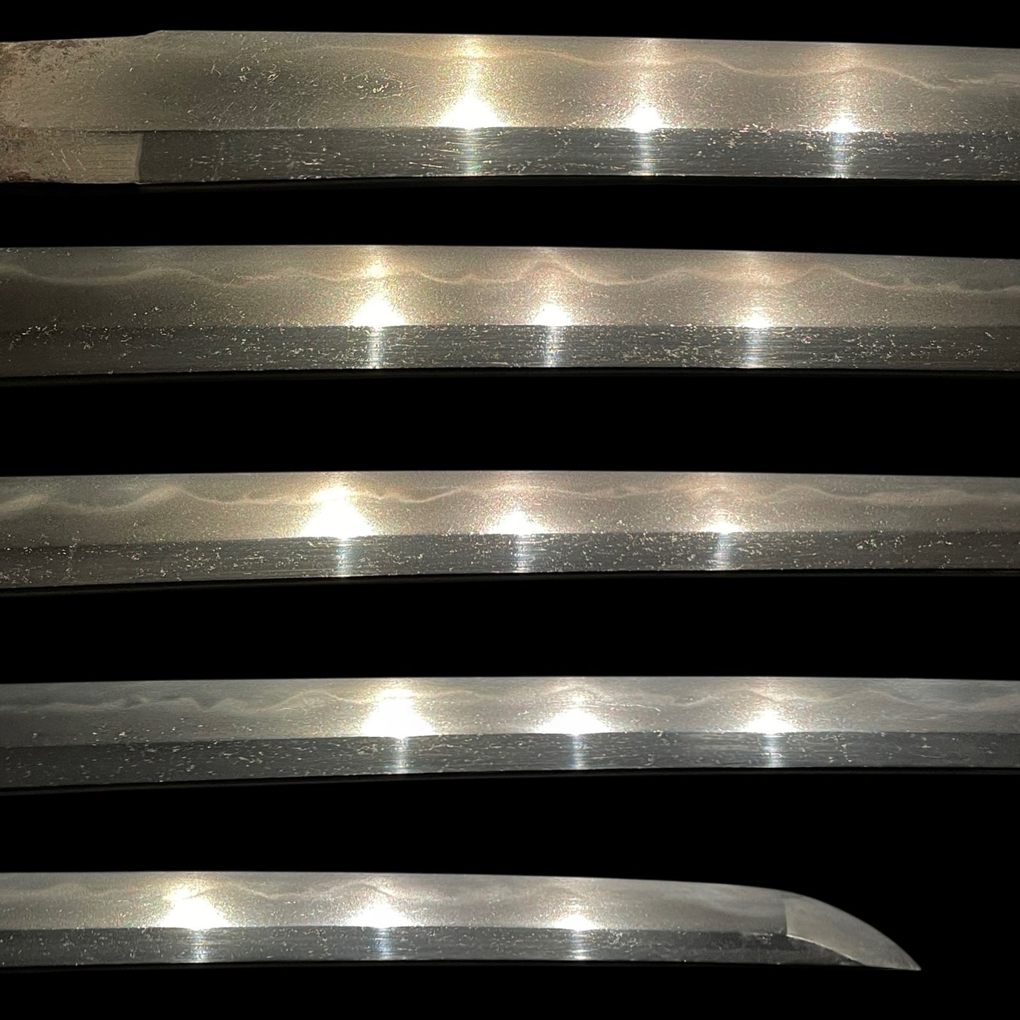 Top quality Habaki, Gunomemidare 互目乱 Hamon, Long Wakizashi, Muromachi period