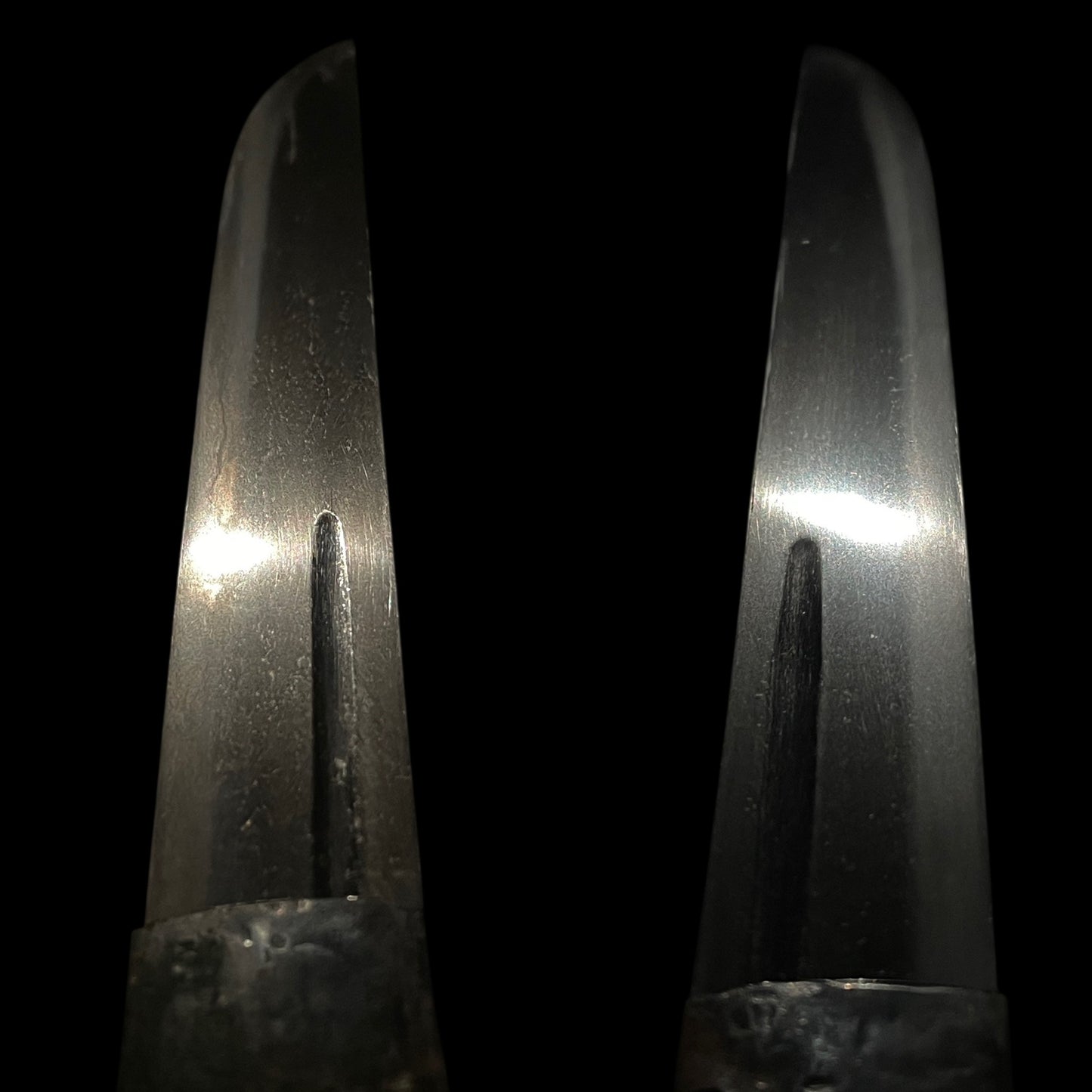 Red Matsushiro Koshirae Tanto, 松代拵短刀, with Kozuka and Kogai, Edo period mumei