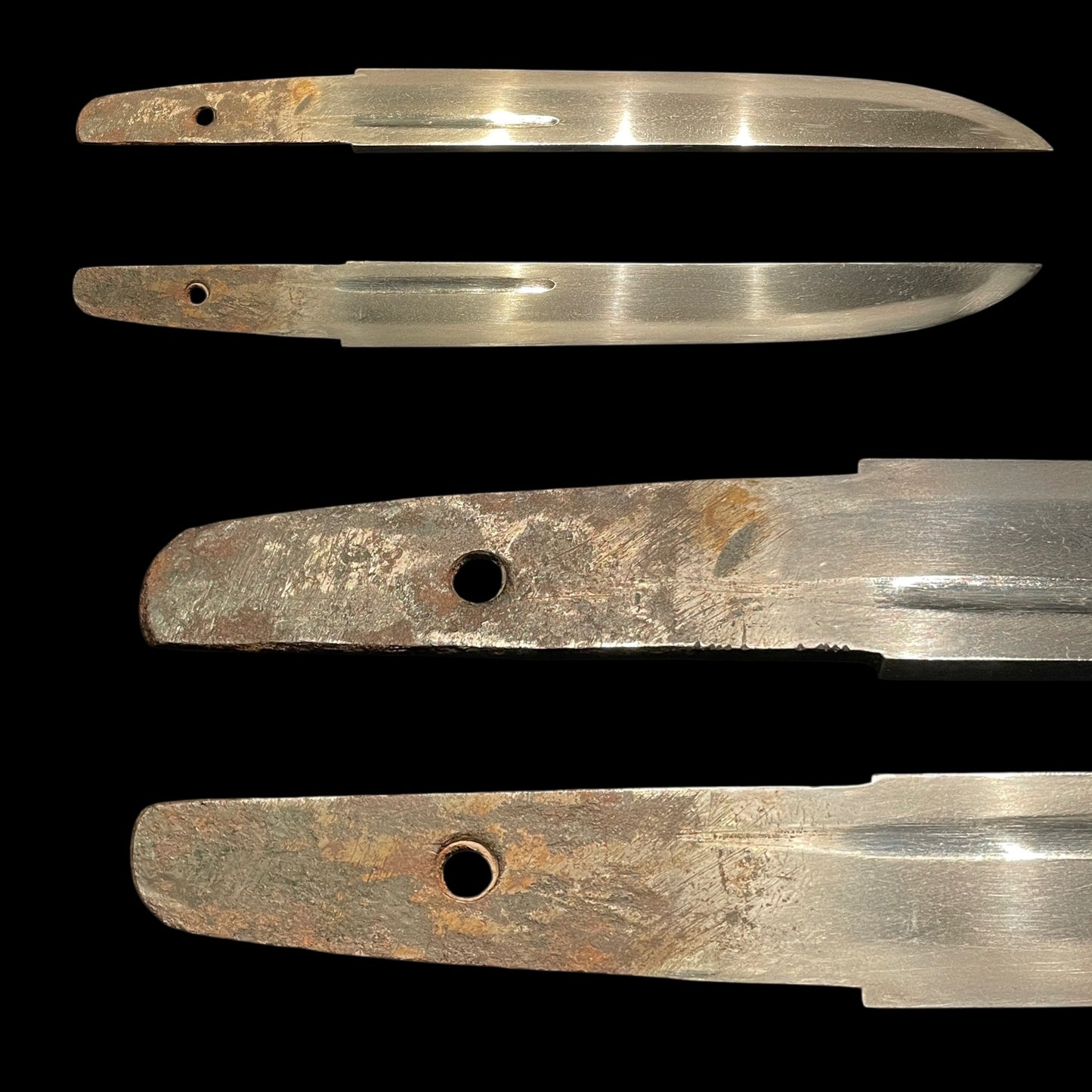 Red Matsushiro Koshirae Tanto, 松代拵短刀, with Kozuka and Kogai, Edo period mumei