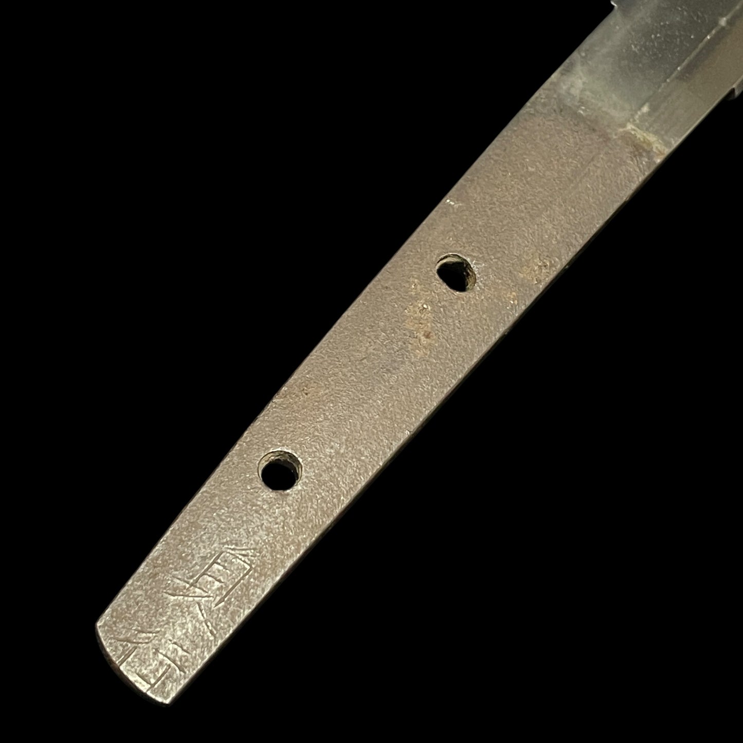 Tengu-Kashira 貞行 Sadayuki signed Wakizashi, Tsuchiya Shomin 土屋正珉 signed Fuchi