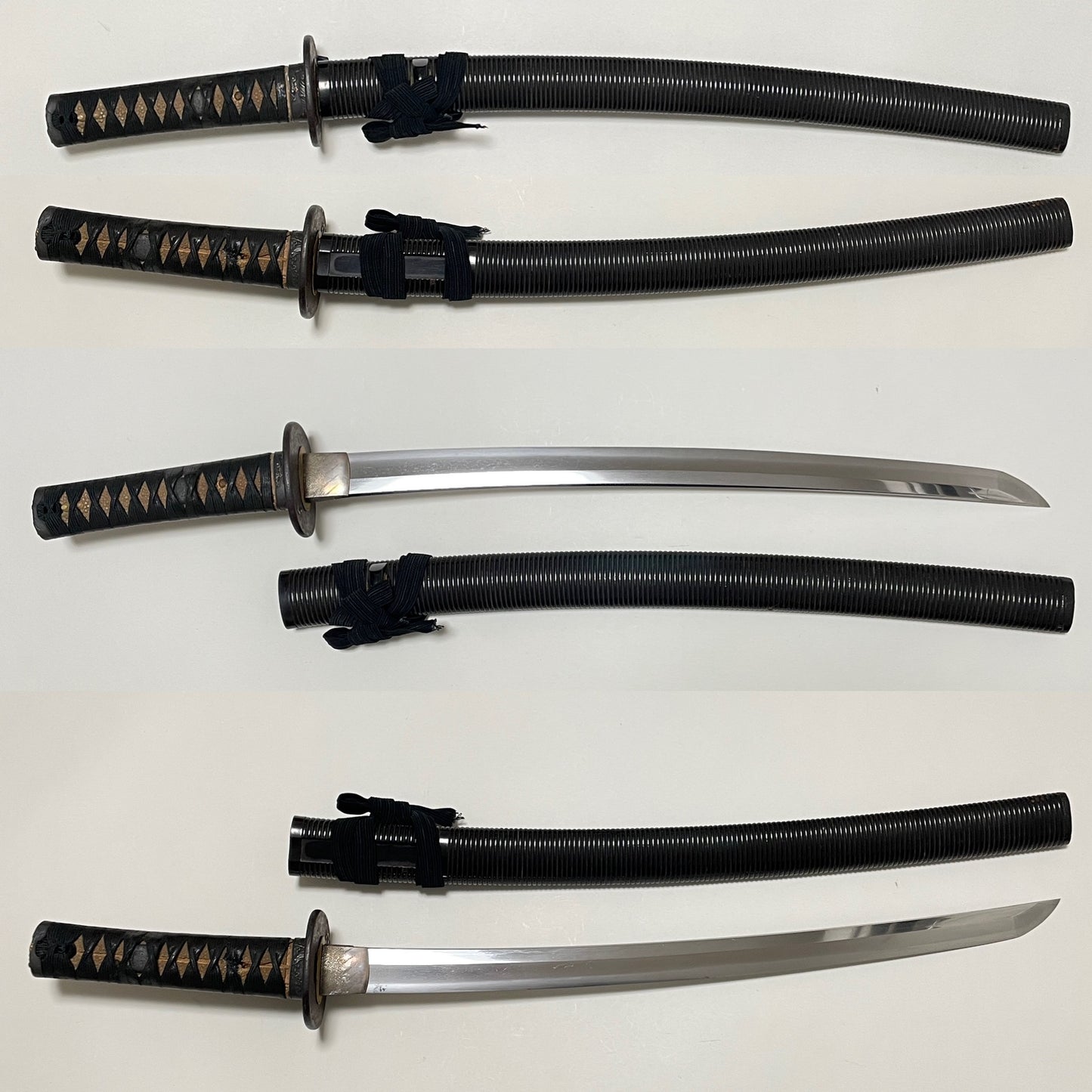 Tengu-Kashira 貞行 Sadayuki signed Wakizashi, Tsuchiya Shomin 土屋正珉 signed Fuchi
