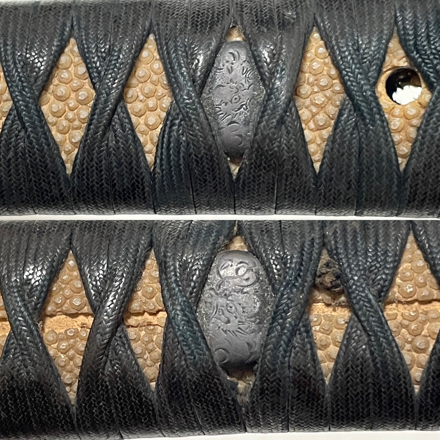 Tengu-Kashira 貞行 Sadayuki signed Wakizashi, Tsuchiya Shomin 土屋正珉 signed Fuchi