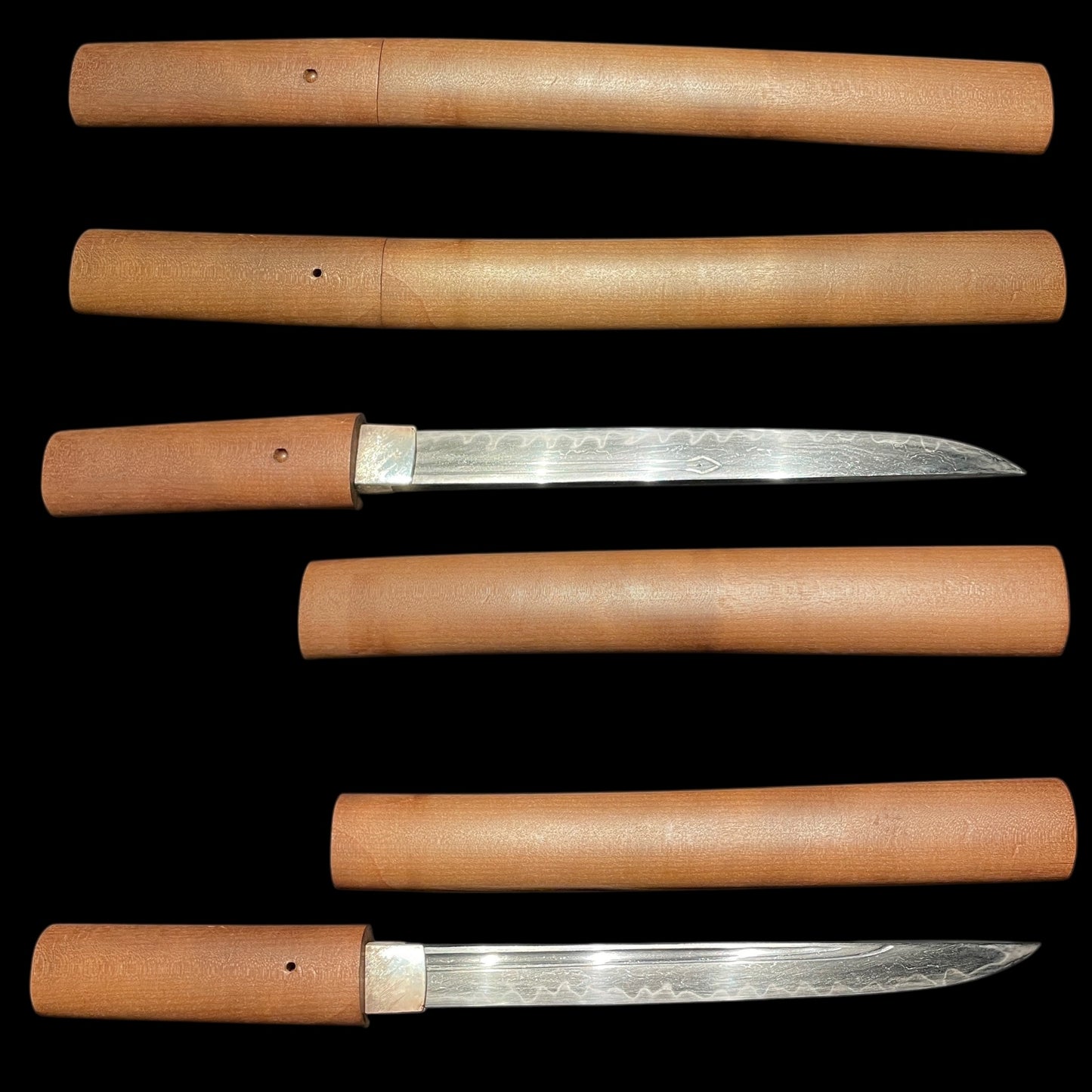 Suken Horimono 素剣彫物, Kanesada 兼定 signed TANTO, Muromachi period