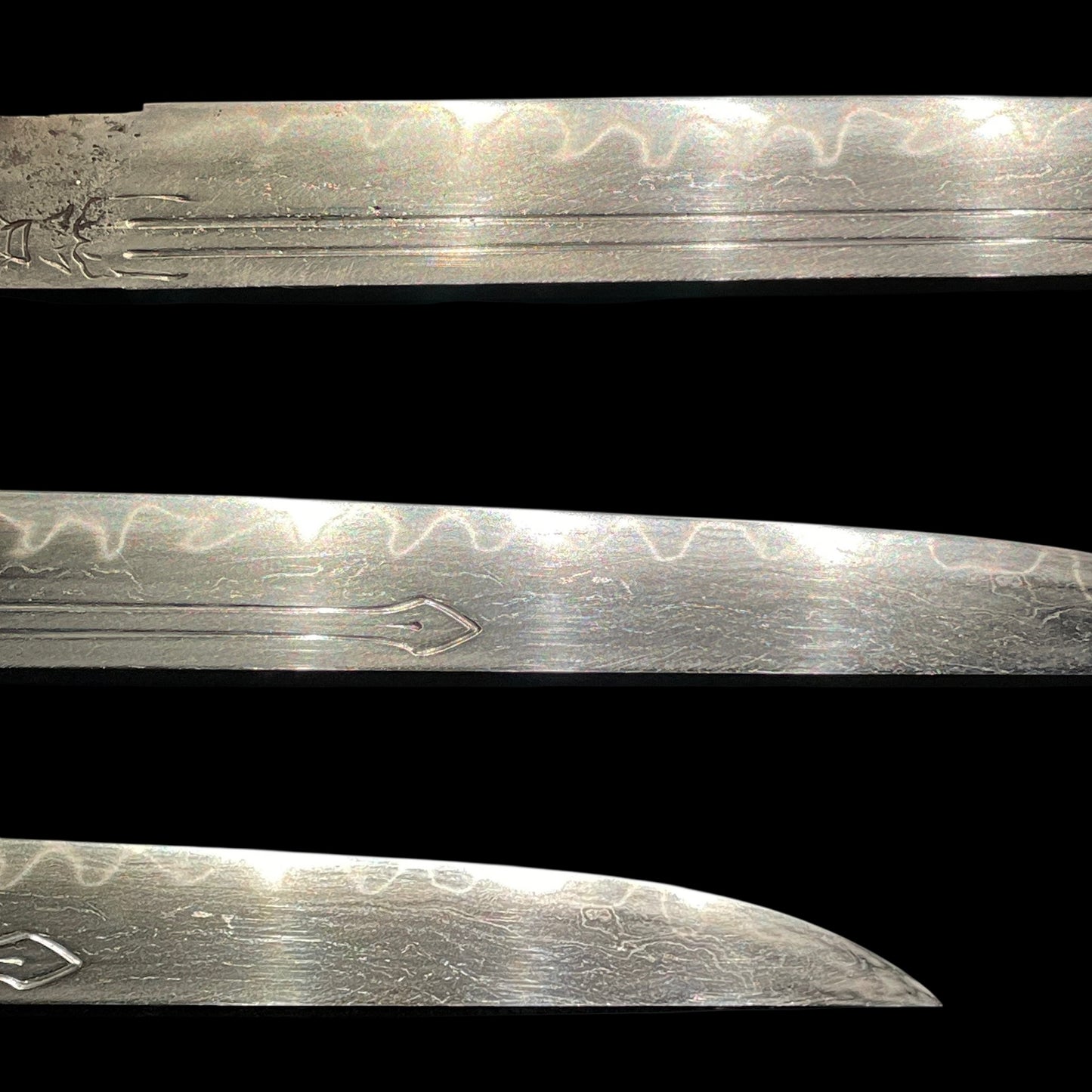 Suken Horimono 素剣彫物, Kanesada 兼定 signed TANTO, Muromachi period