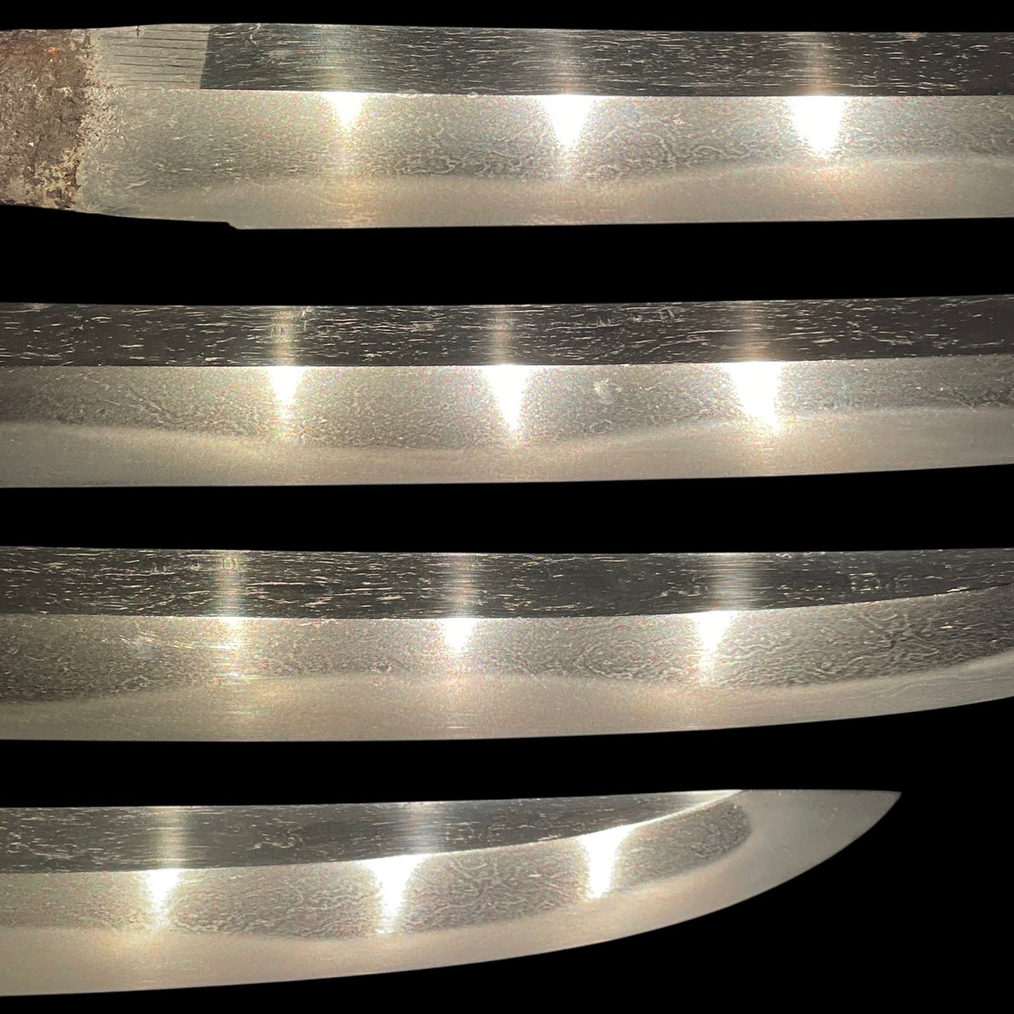 Fuyuhiro 冬広 Shobuzukuri TANTO, Raijin Kozuka 雷神小柄, Muromachi period