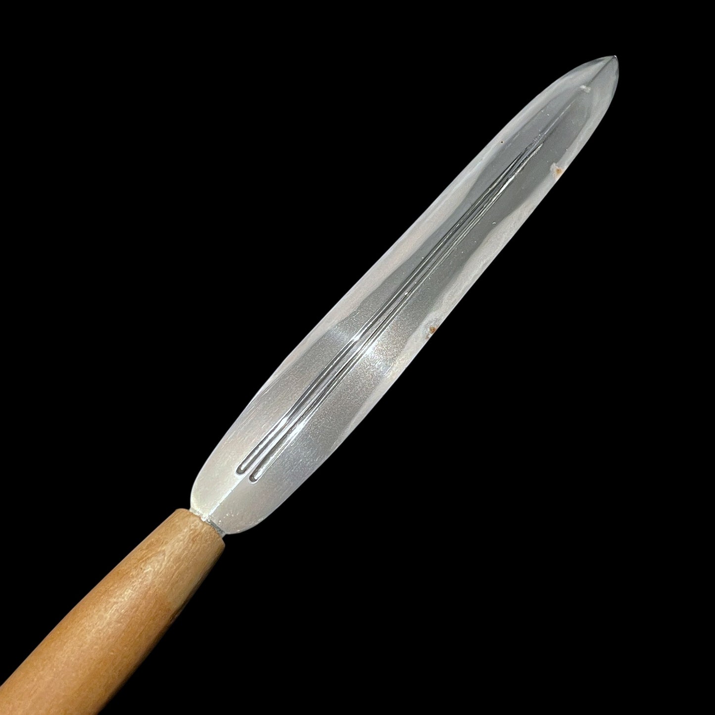 両鎬笹穂槍 Ryoshinogi Sasaho Yari, 二筋樋 Futasujihi, Edo period mumei