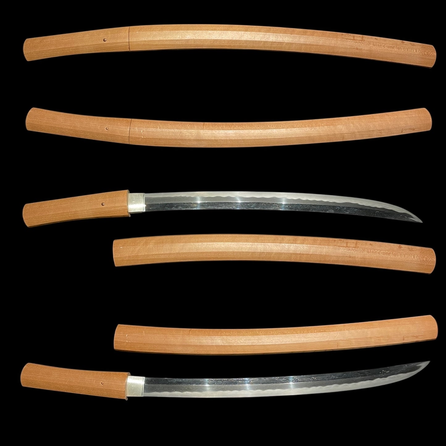 Nagamaki Naoshi Style 長巻直し Wakizashi, Muromachi period mumei