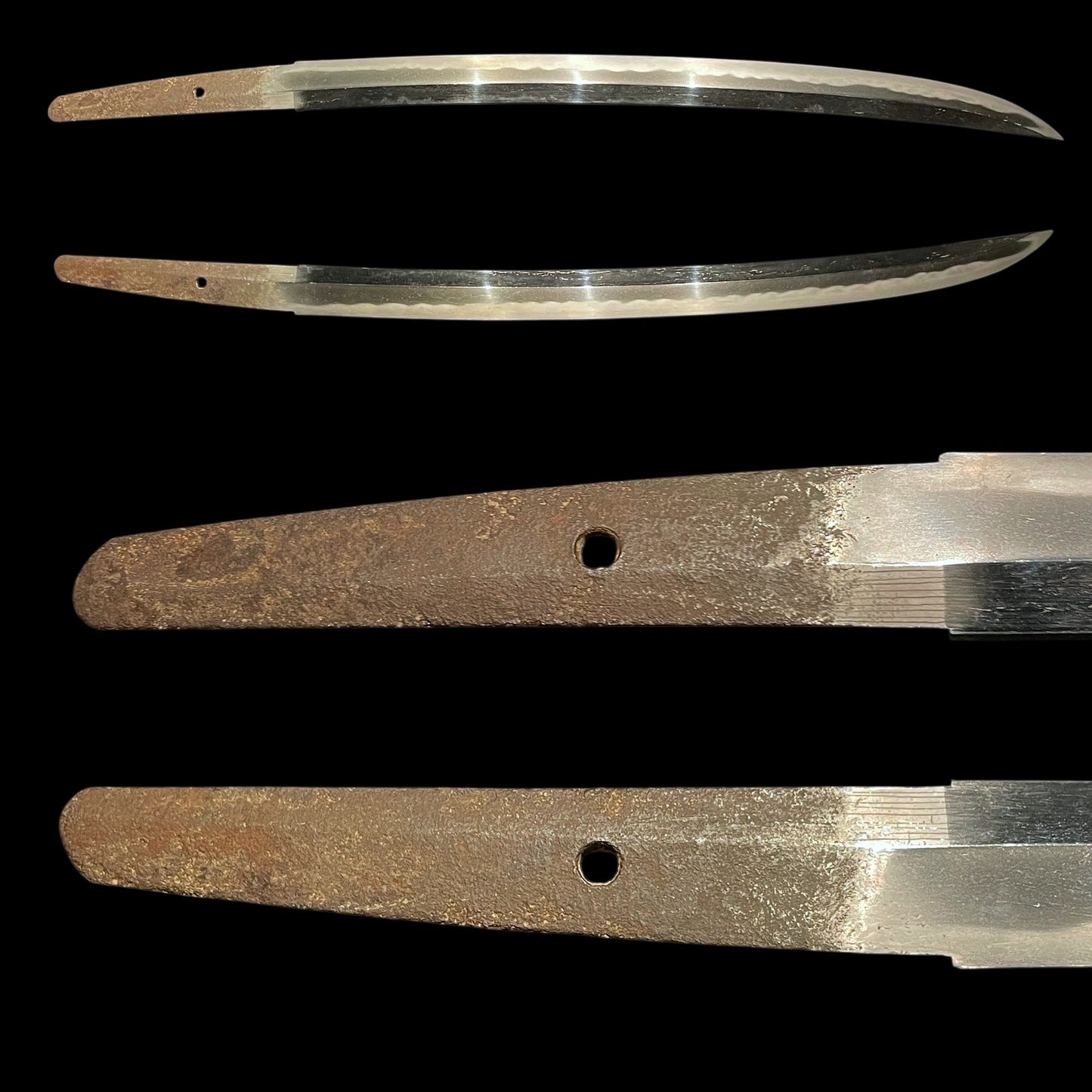 Nagamaki Naoshi Style 長巻直し Wakizashi, Muromachi period mumei