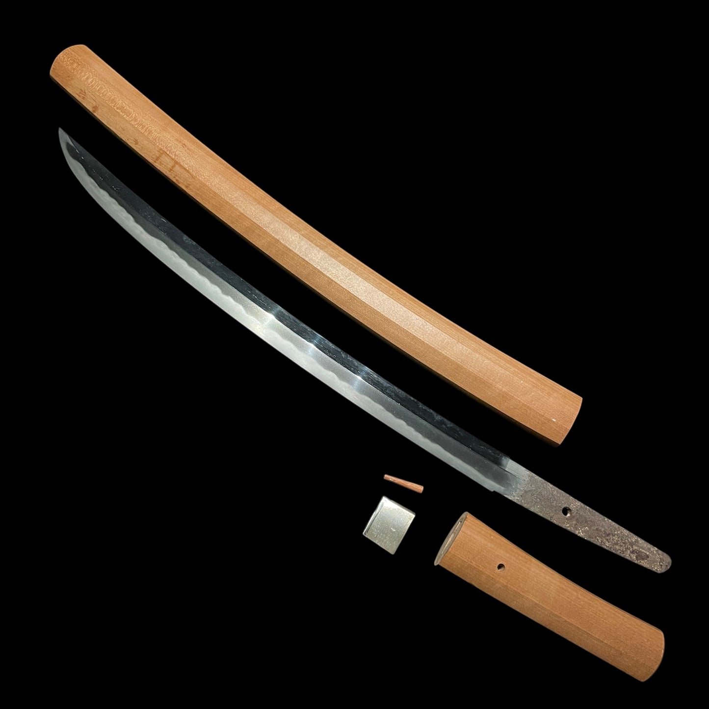 Nagamaki Naoshi Style 長巻直し Wakizashi, Muromachi period mumei