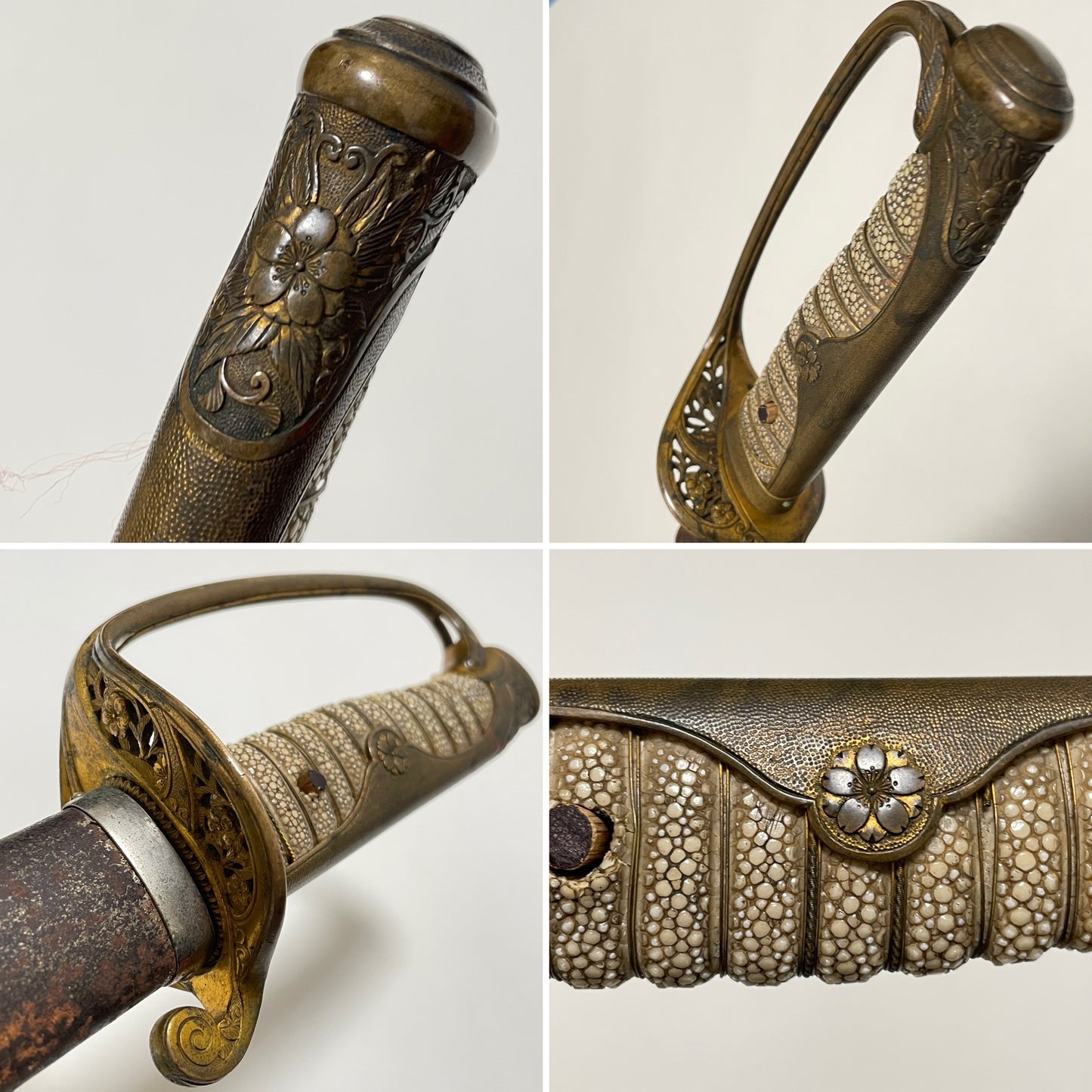 Kyu GUNTO 旧軍刀, Sabre Style Imperial Japanese Army Sword, WW1-WW2