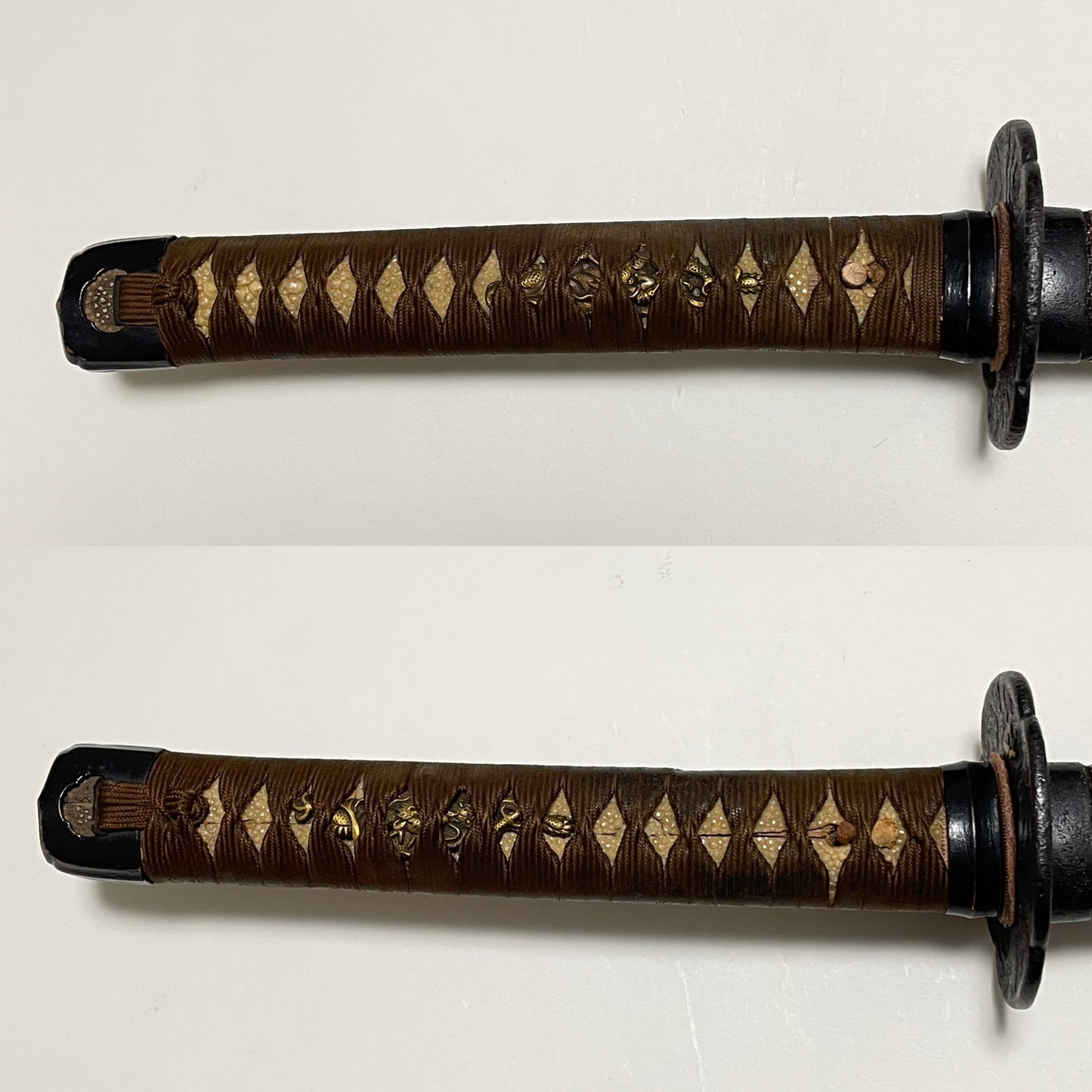 Kanetsugu 兼継 signed Red KATANA, Wide and Thick blade, Edo period