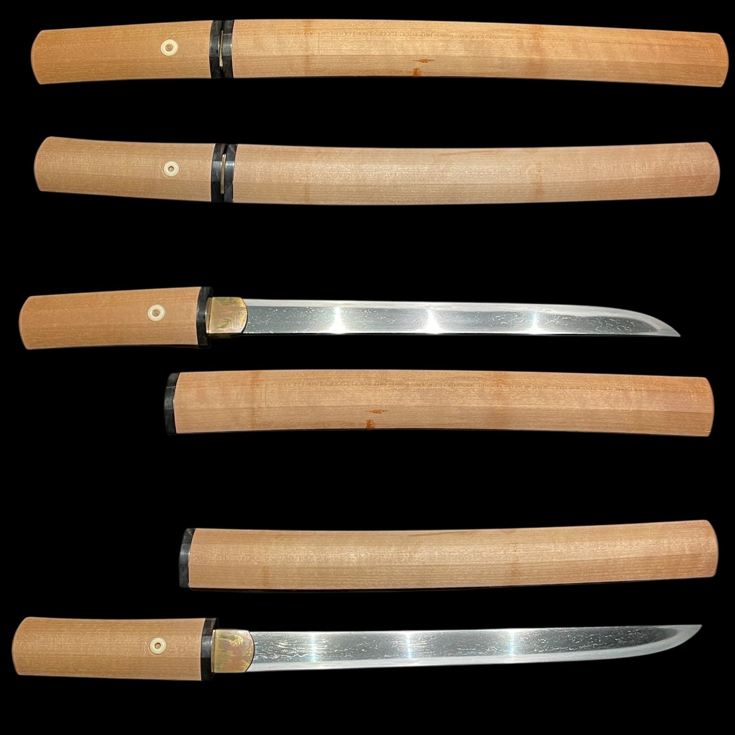 Katsuie 勝家 signed TANTO in Shirasaya, Edo period, NBTHK Certificate