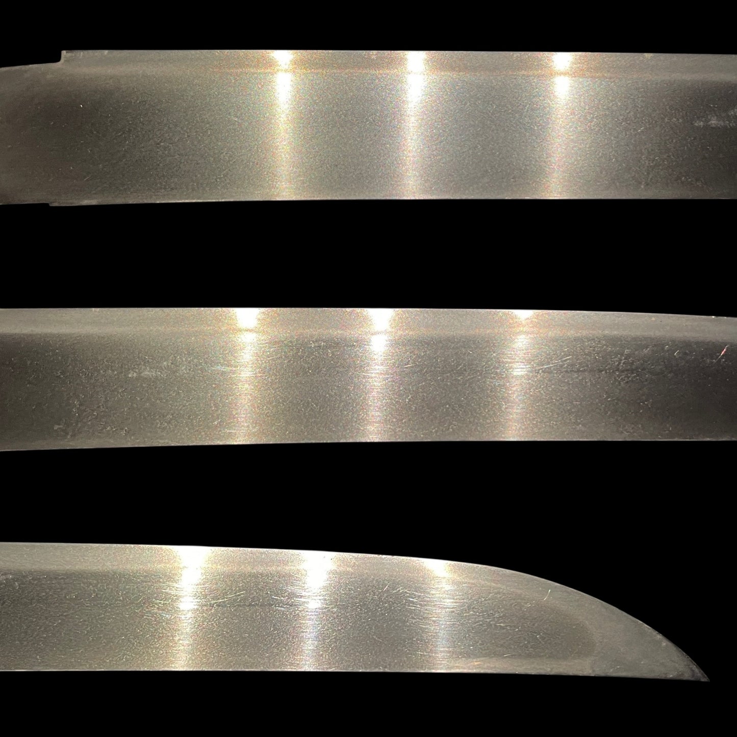 Deer Fuchikashira Thick TANTO, with Kozuka Kogai, Late Edo period mumei