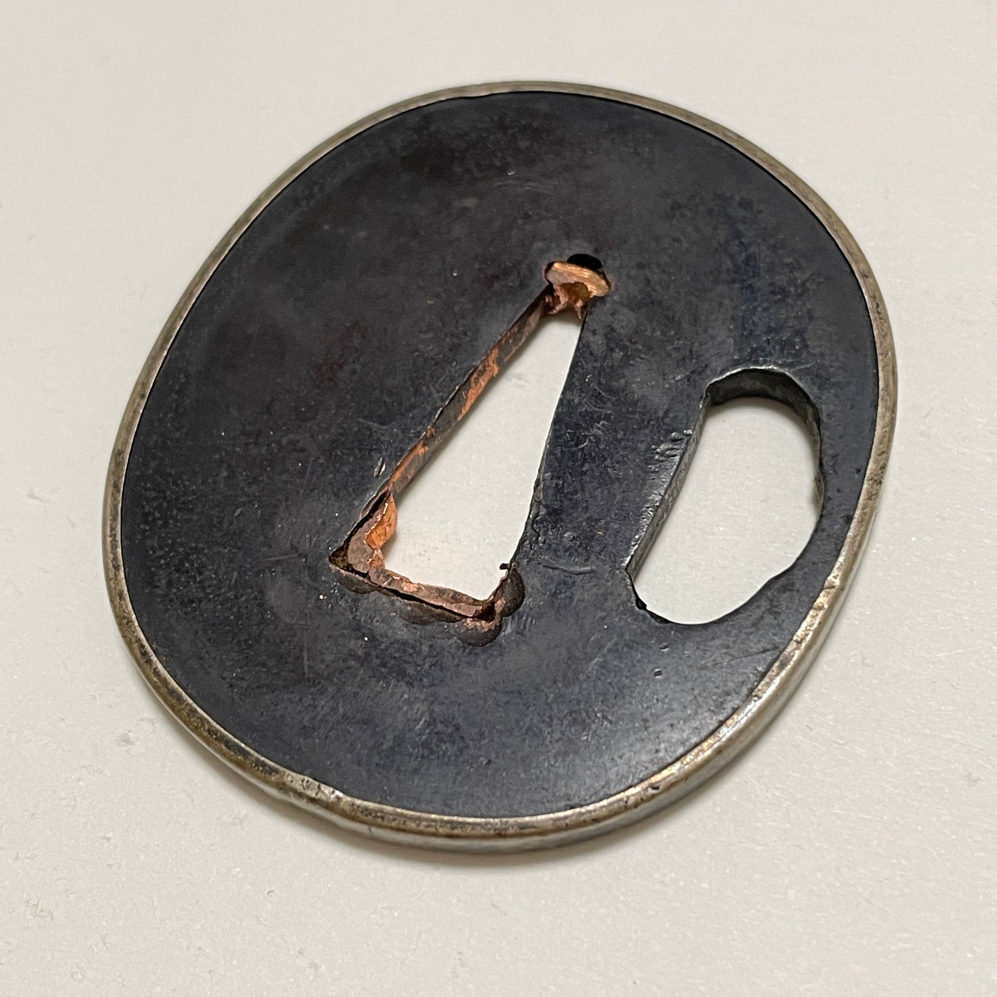 Ajiro 網代 Golden Fuchikashira TANTO, wit Kozuka, Boar Menuki, Edo period mumei