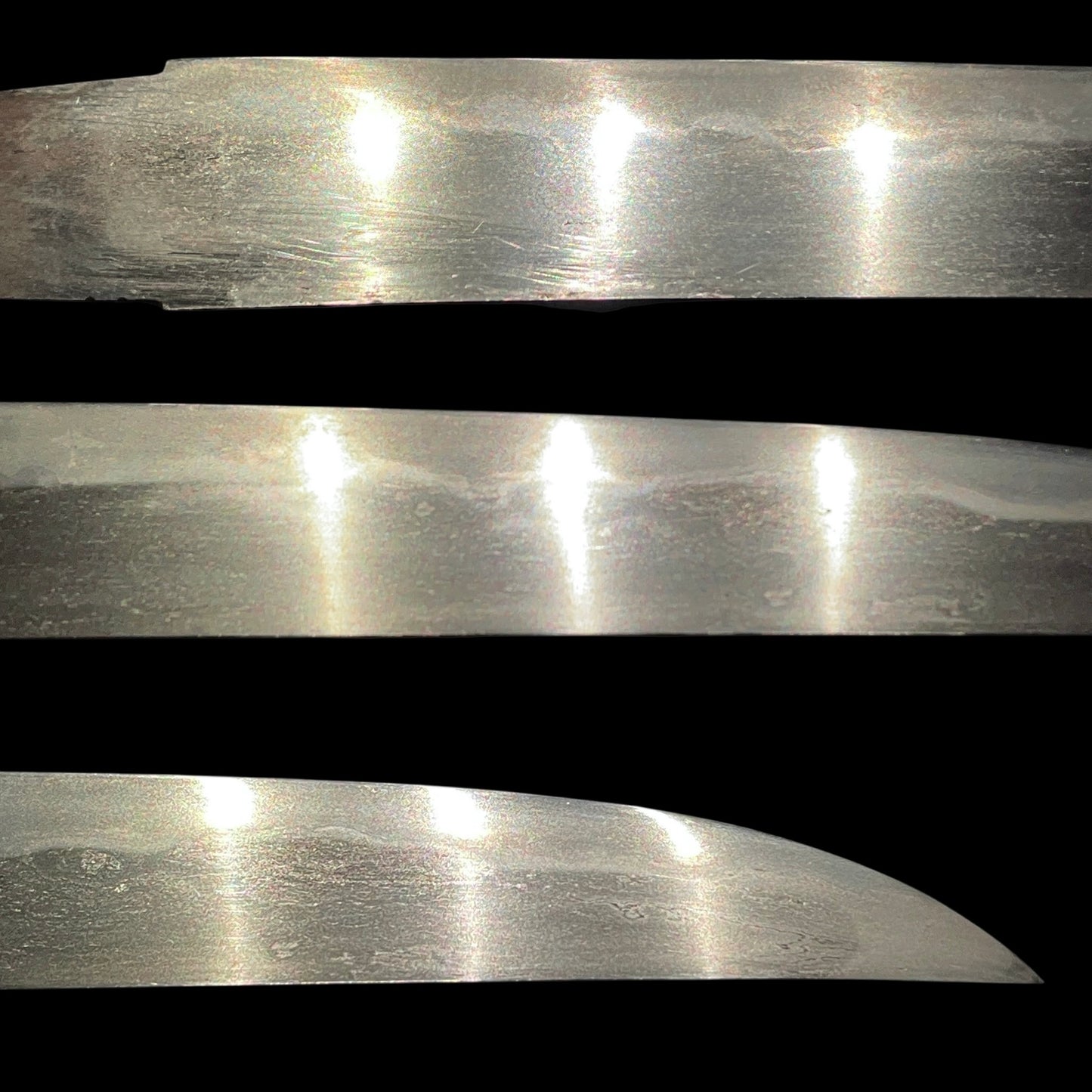 Bold Hamon TANTO, Thick blade, Edo period mumei