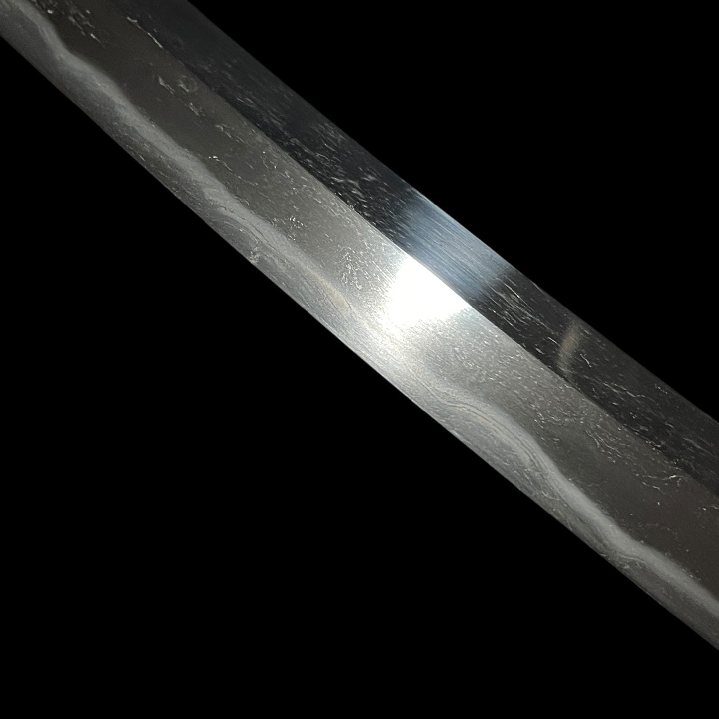 Long Nagamaki Naoshi Style Wakizashi, Yasunori 安則 signed, KOTO Muromachi period