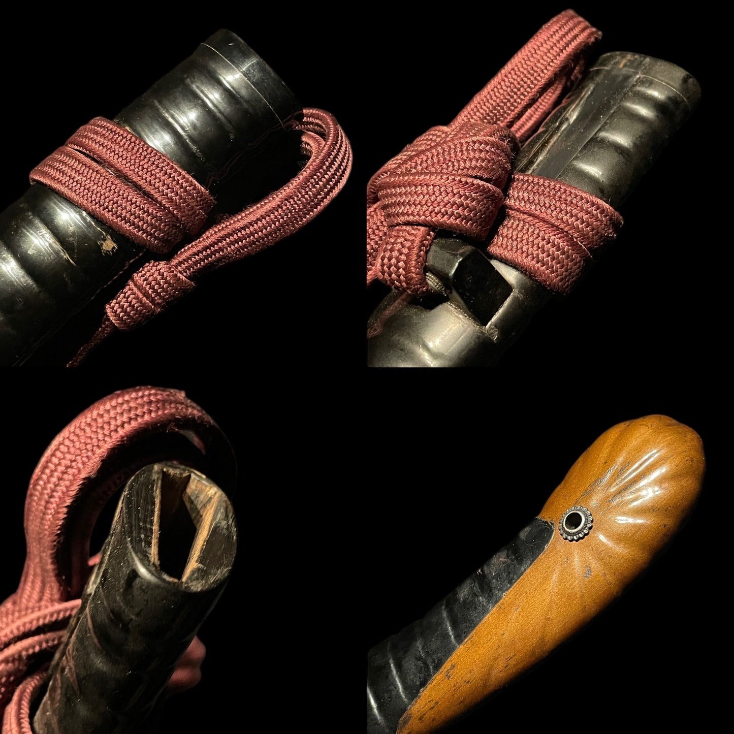 Shrimp Koshirae 海老拵, Hirazukuri Wakizashi, with Brass Kogai, Edo period mumei