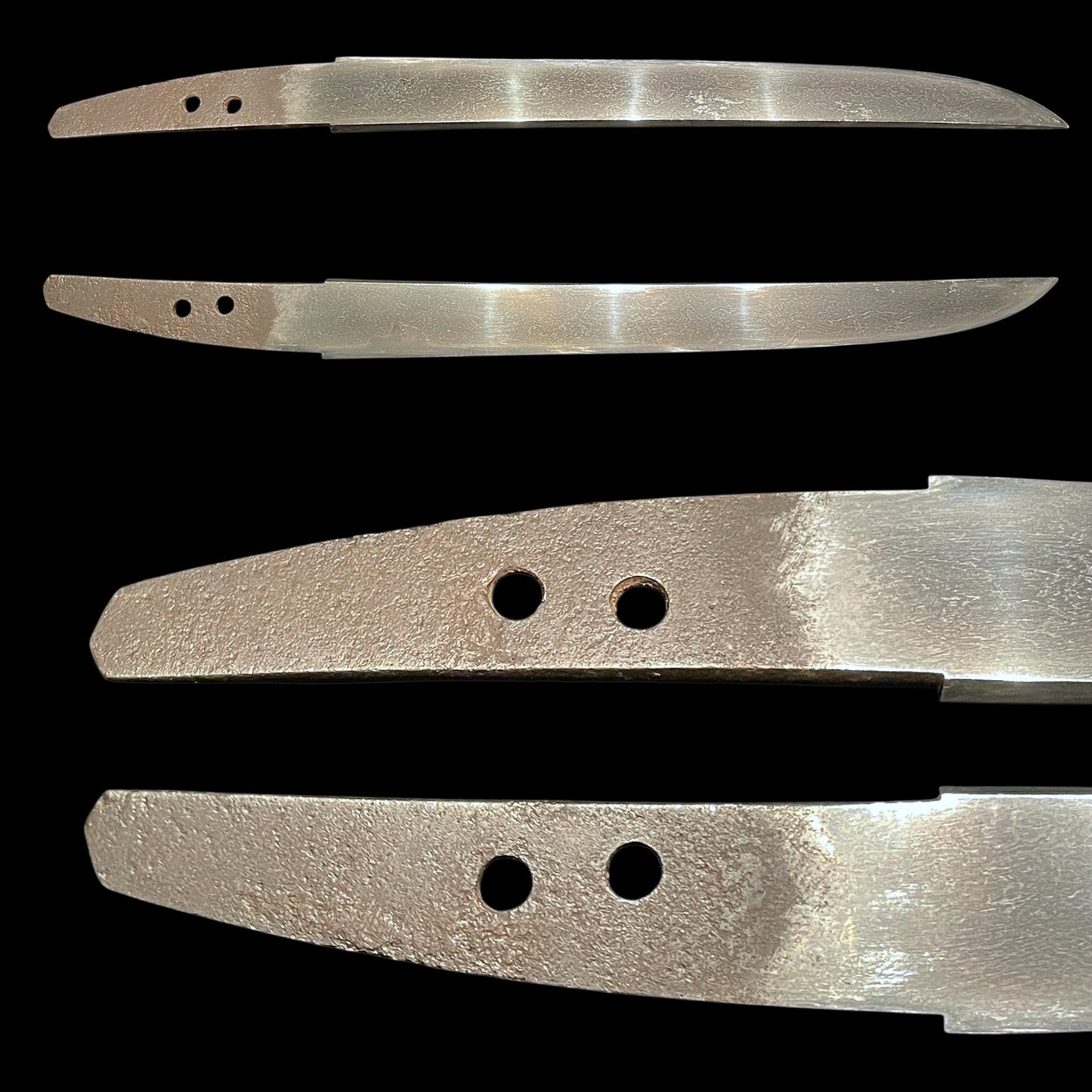 Onishoki 鬼鍾馗 Fuchikashira, Copper Fittings TANTO, with Kozuka, Muromachi period