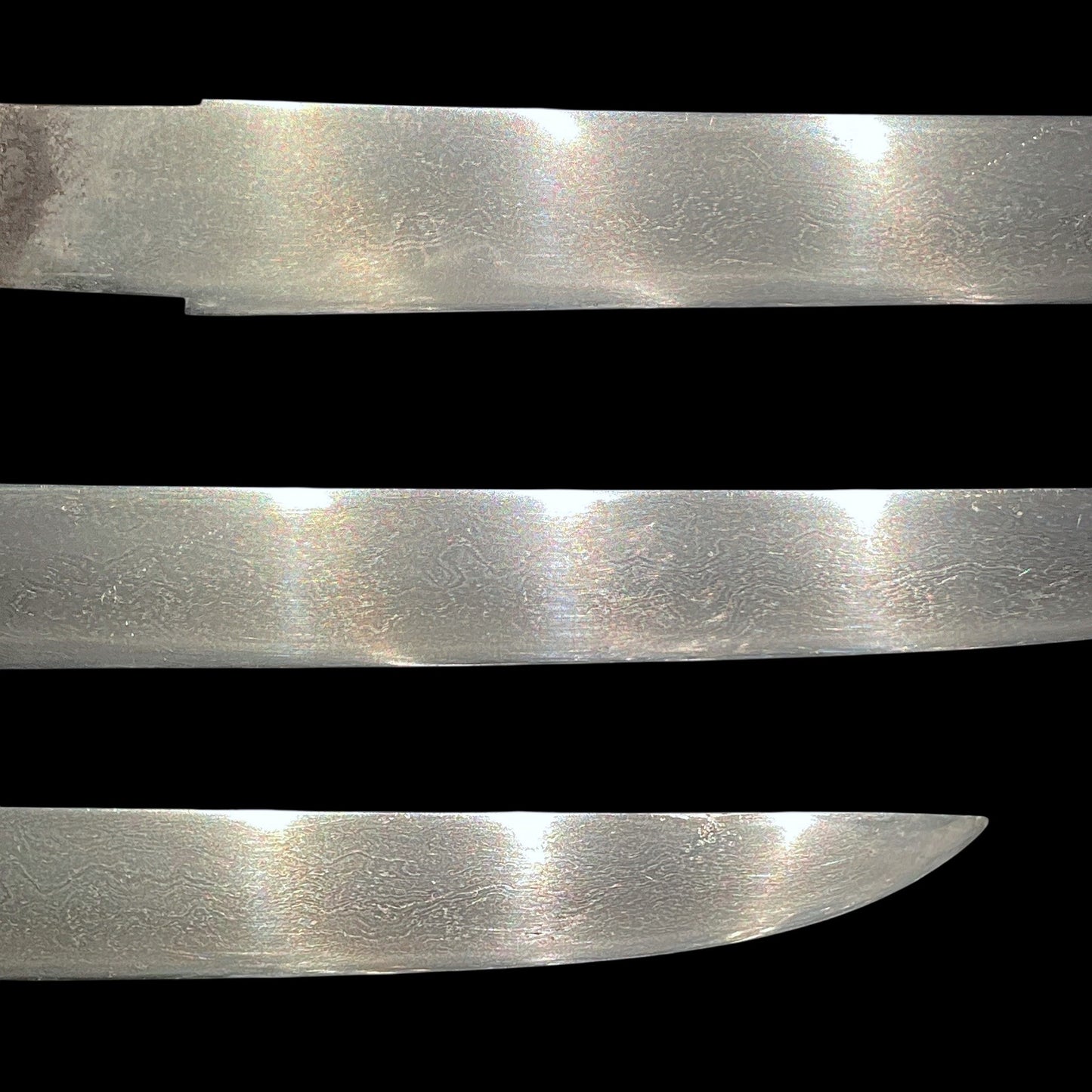 Onishoki 鬼鍾馗 Fuchikashira, Copper Fittings TANTO, with Kozuka, Muromachi period