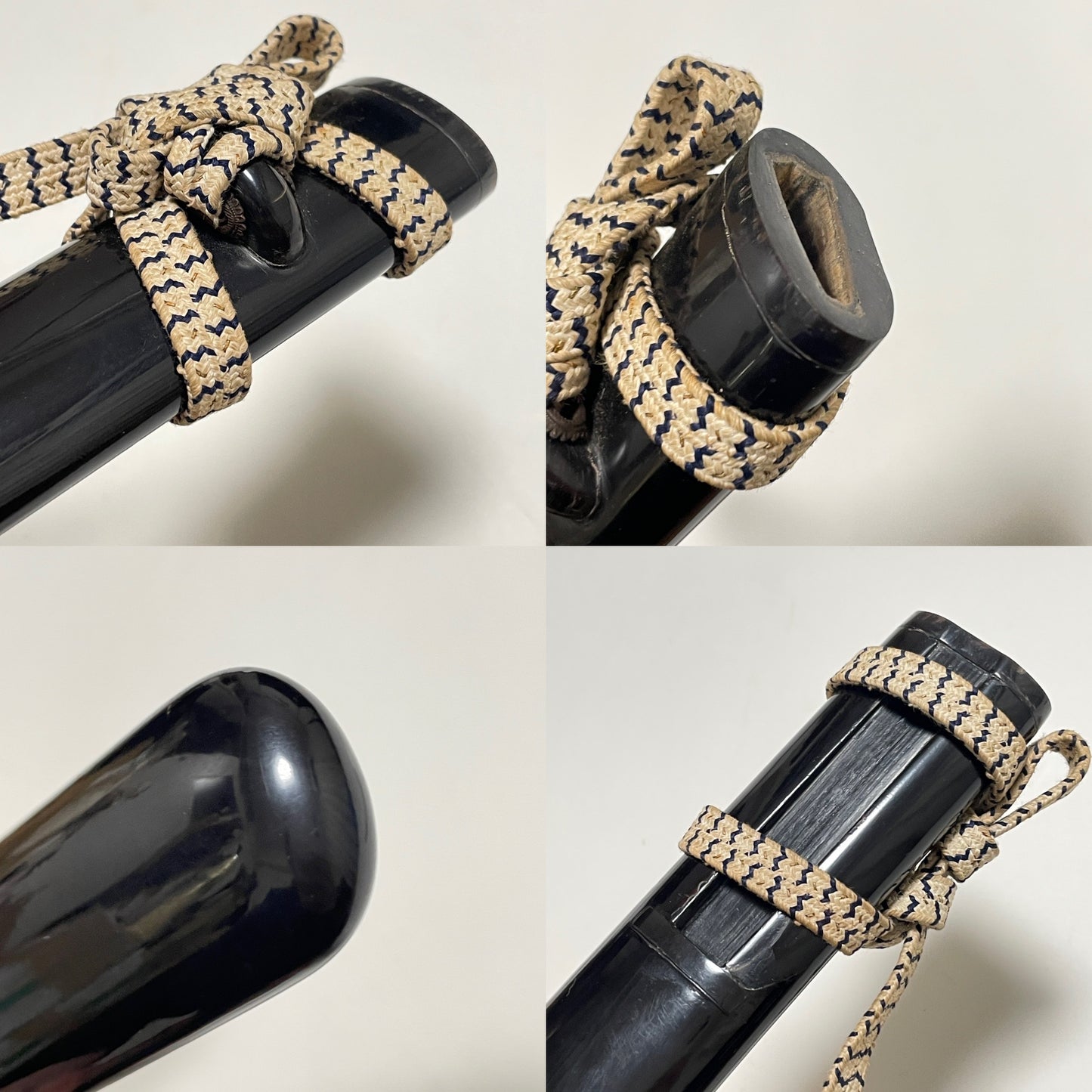 Onishoki 鬼鍾馗 Fuchikashira, Copper Fittings TANTO, with Kozuka, Muromachi period