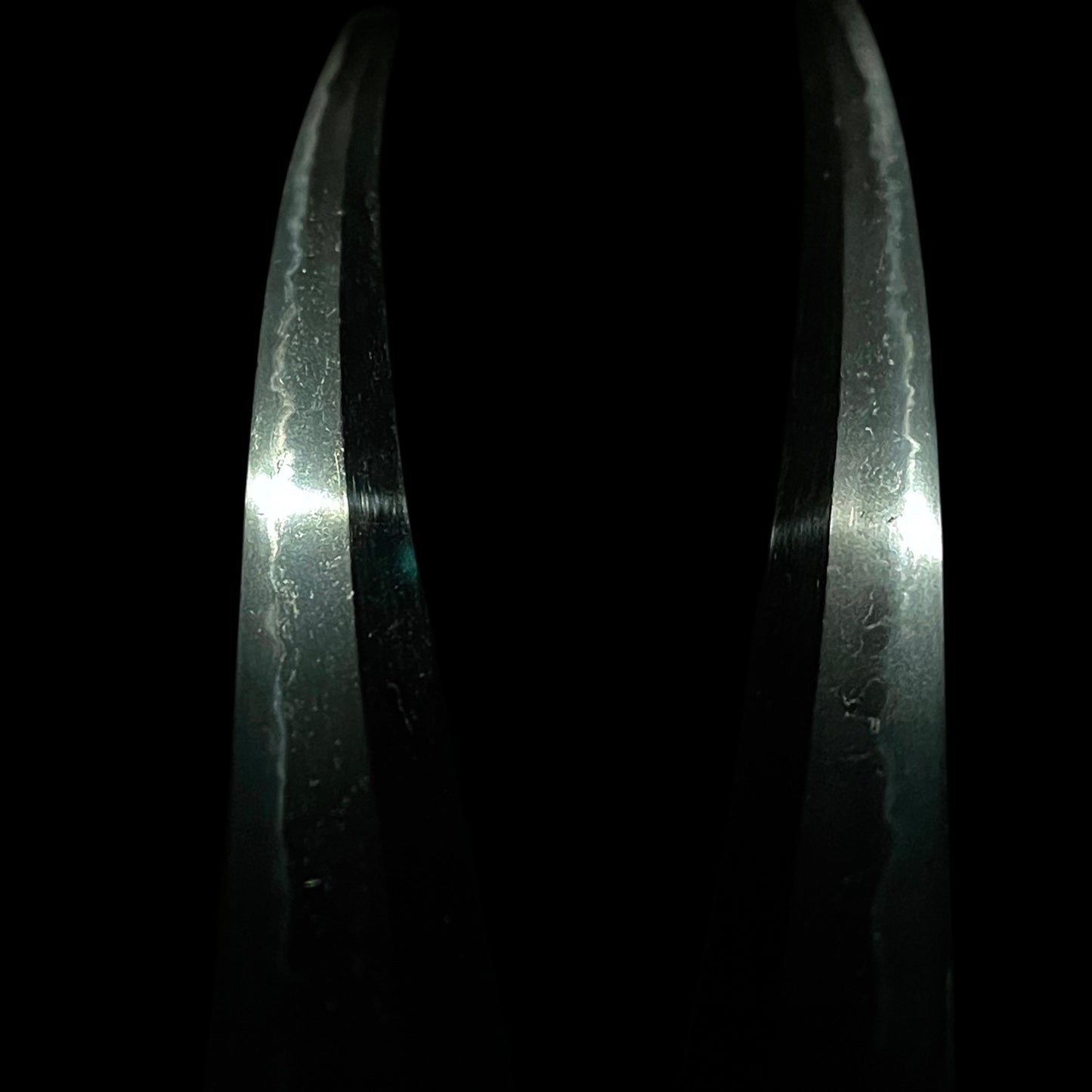 Notare Hamon KATANA in Shirasaya, Edo period, Oosuriage mumei