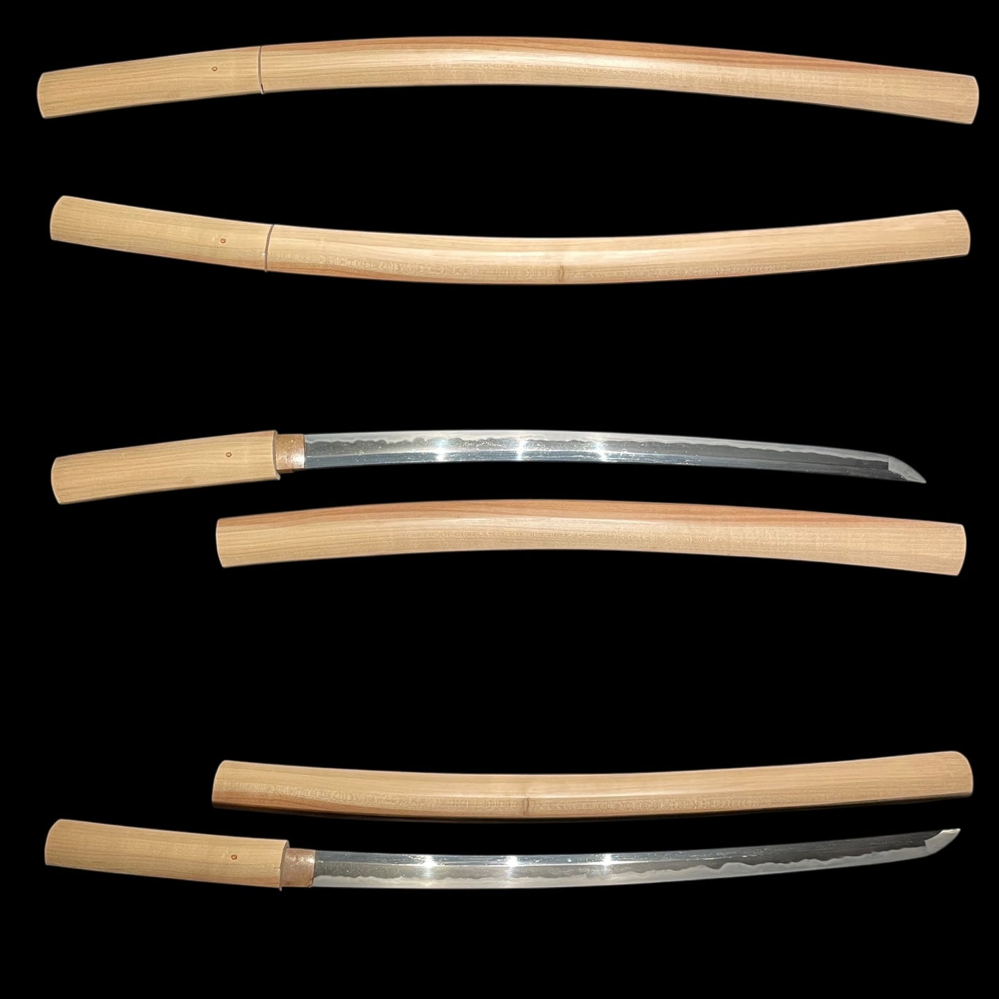 Kanezane Yuki 兼真行 signed, Long Wakizashi, Edo period