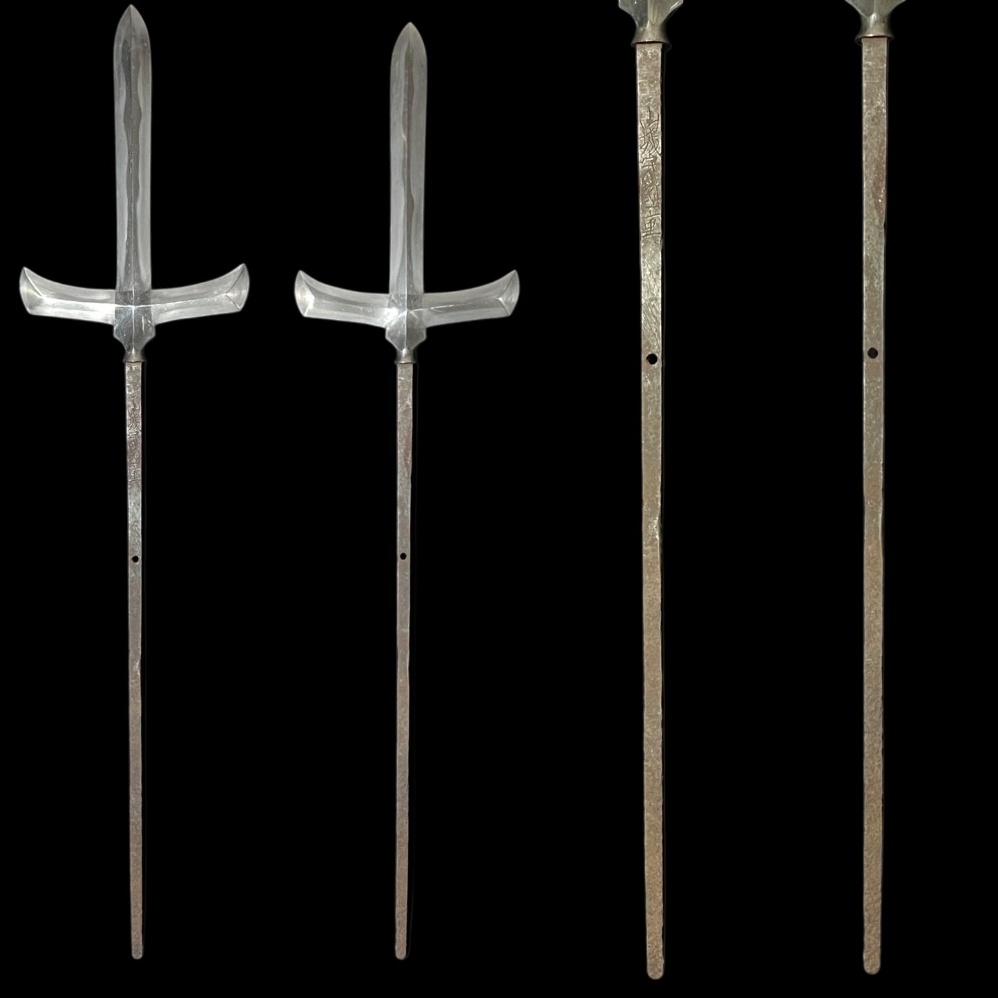 JUMONJI-YARI 十文字槍, Yamashironokami Kunishige 山城守國重 signed, Early Edo period