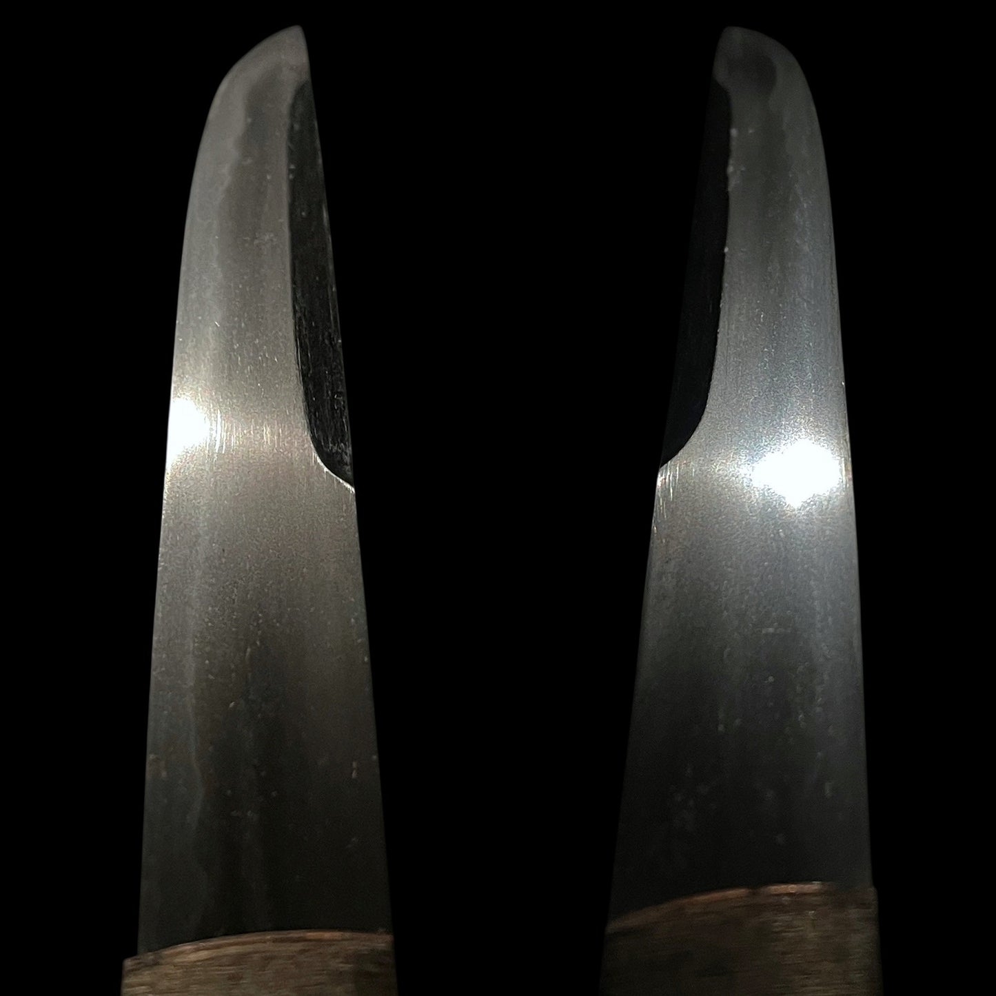 UNOKUBI-ZUKURI 鵜首造り TANTO, Matsushiro Koshirae 松代拵, Edo period mumei