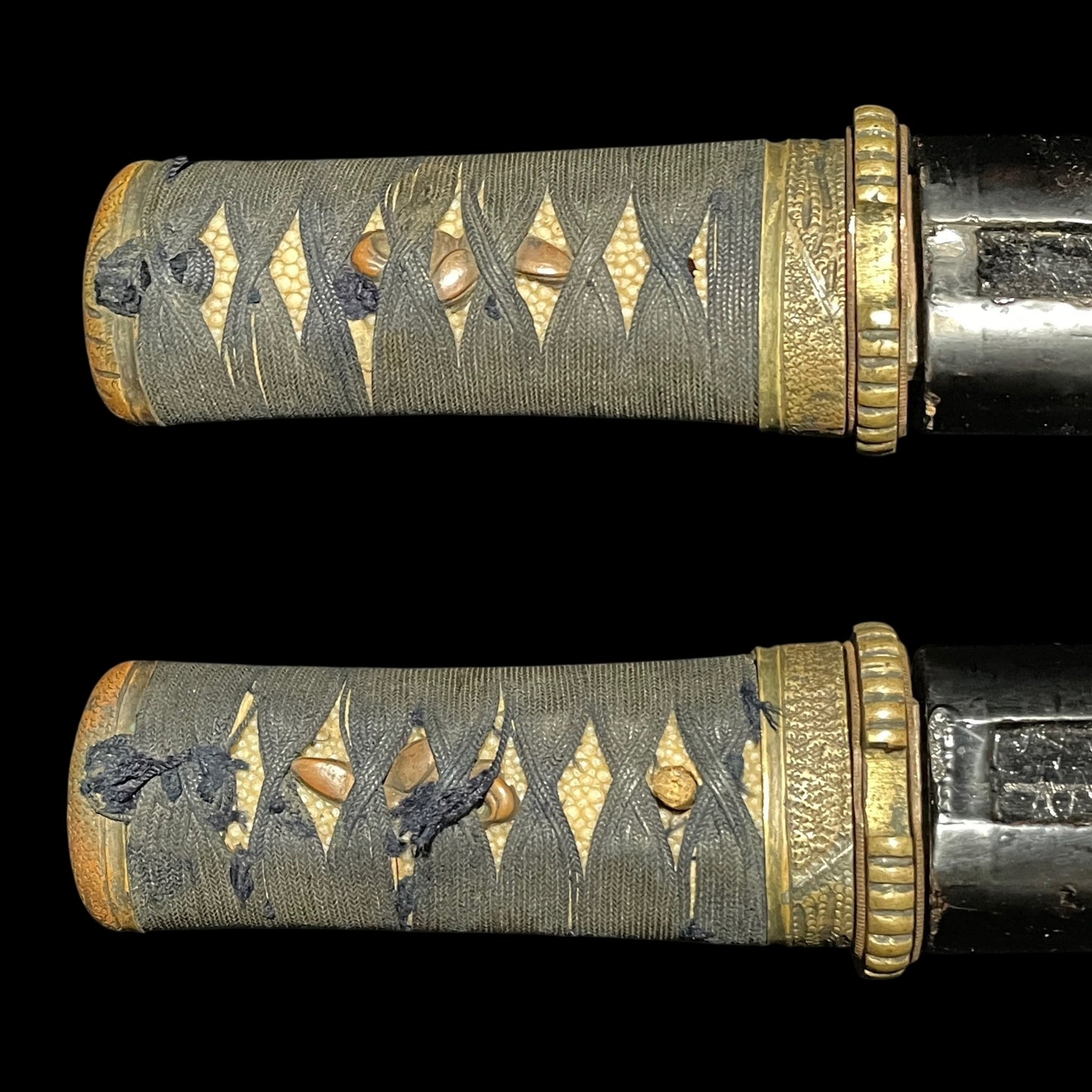 UNOKUBI-ZUKURI 鵜首造り TANTO, Matsushiro Koshirae 松代拵, Edo period mumei