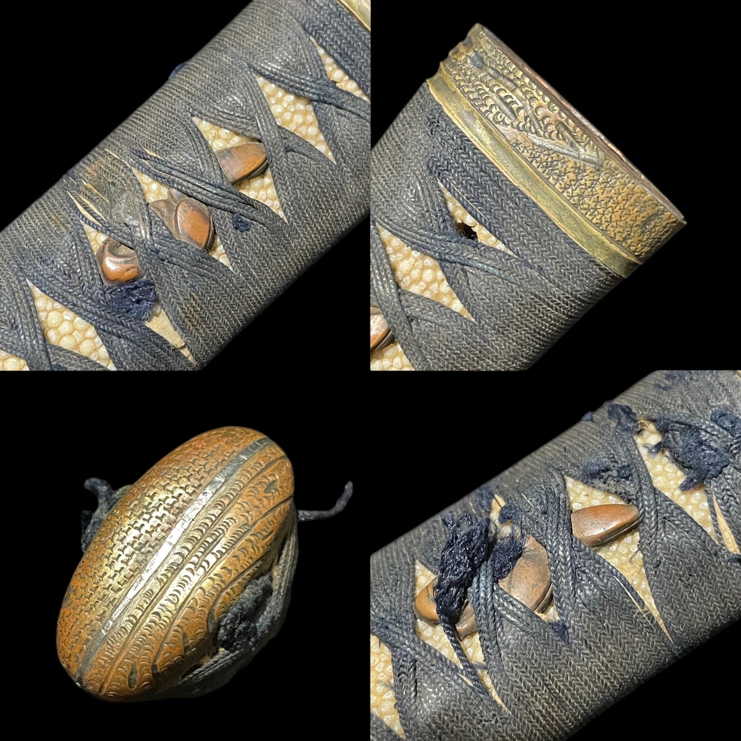 UNOKUBI-ZUKURI 鵜首造り TANTO, Matsushiro Koshirae 松代拵, Edo period mumei