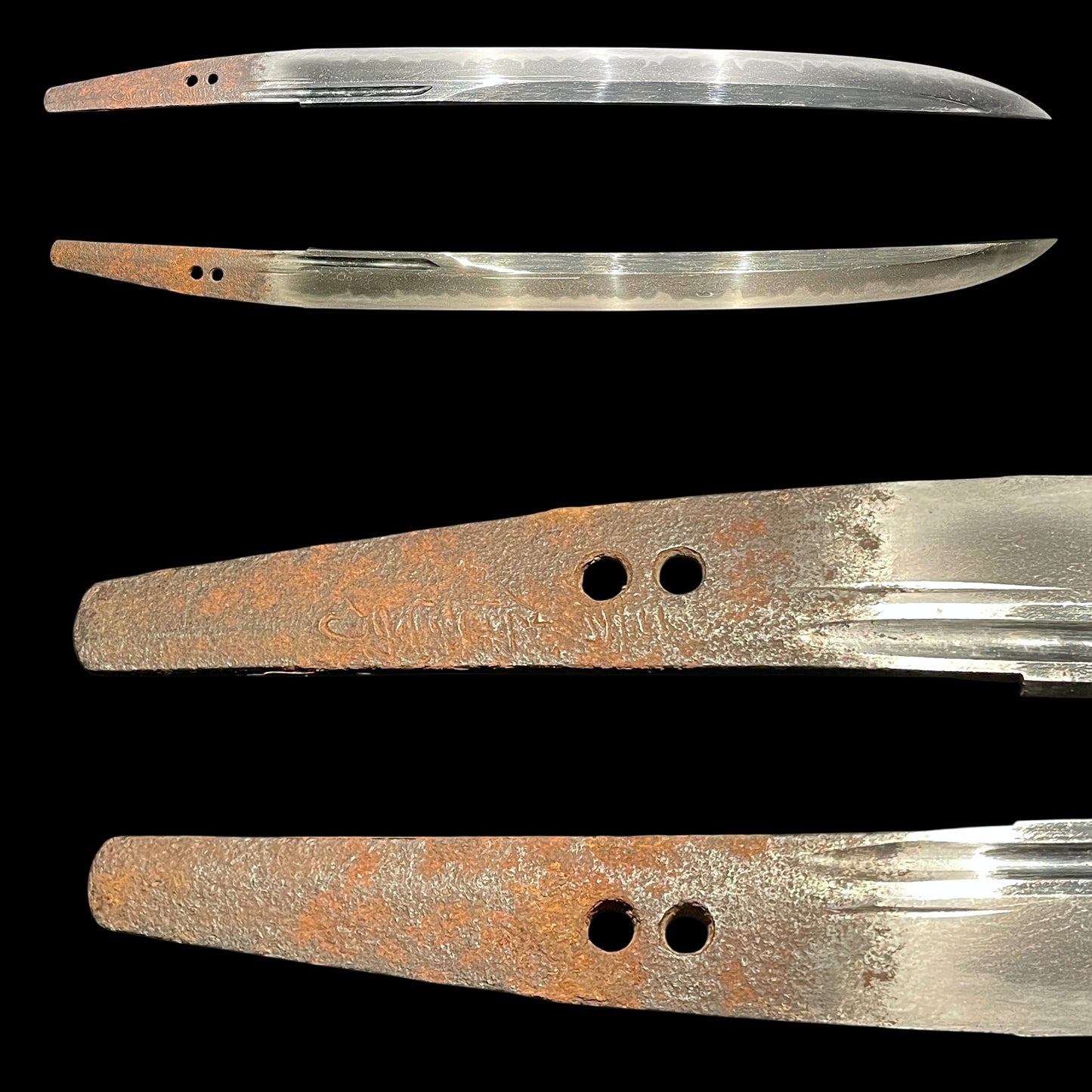 Naginata-Naoshi Zukuri 薙刀直造 Wakizashi, Miharaju Masaie 三原住正家 signed, Edo period