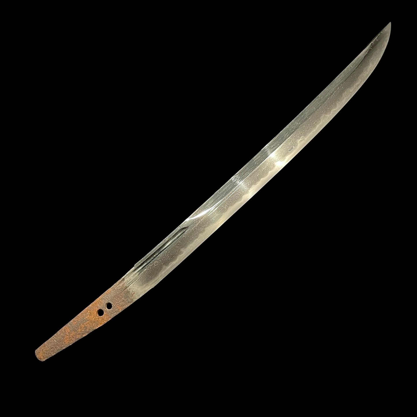 Naginata-Naoshi Zukuri 薙刀直造 Wakizashi, Miharaju Masaie 三原住正家 signed, Edo period