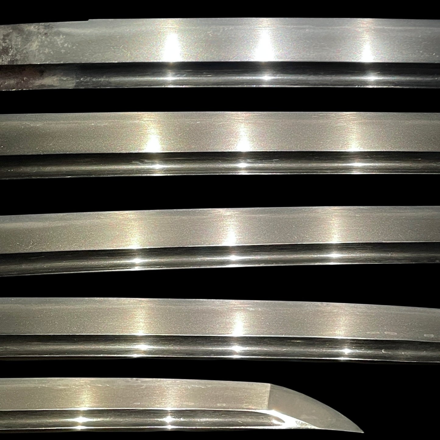 Mihara 三原 Wakizashi, Luxuriously decorated Habaki, Muromachi period