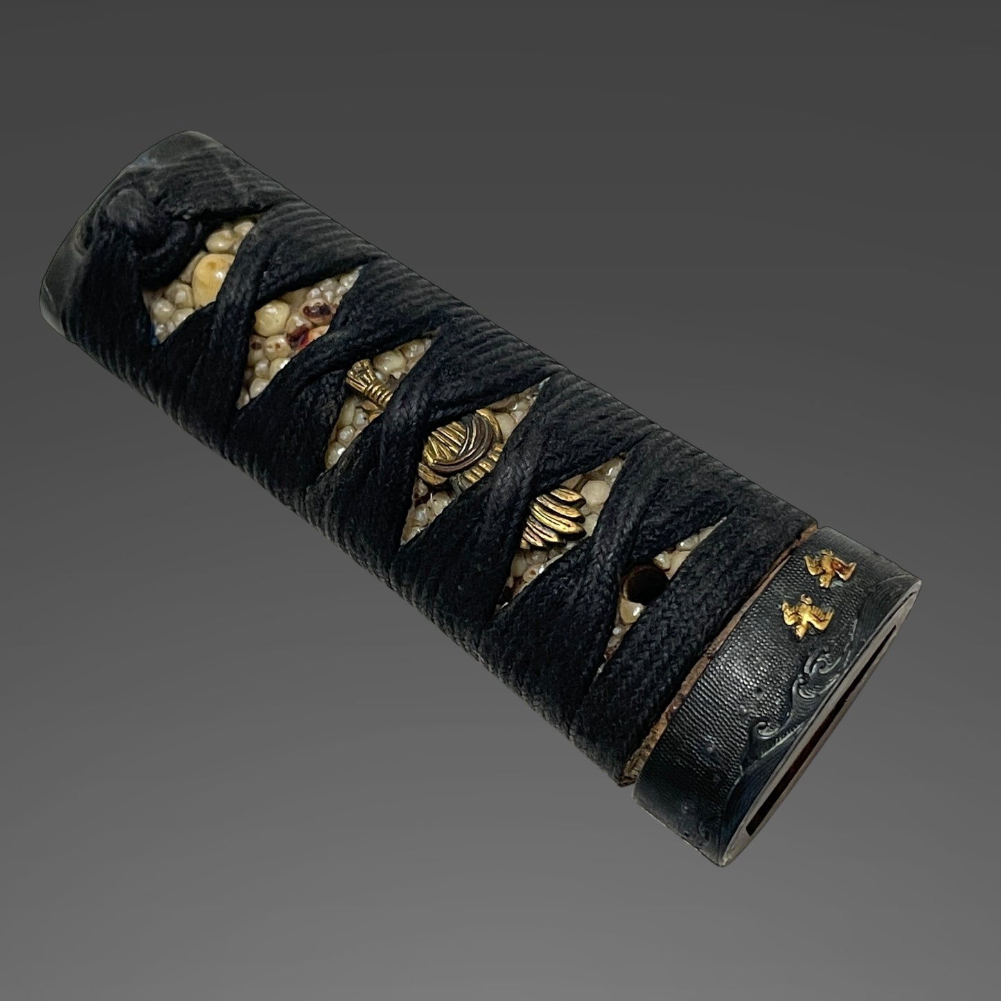 Shobuzukuri Wakizashi 菖蒲造脇差, High-Grade Tsukamae Edo period mumei