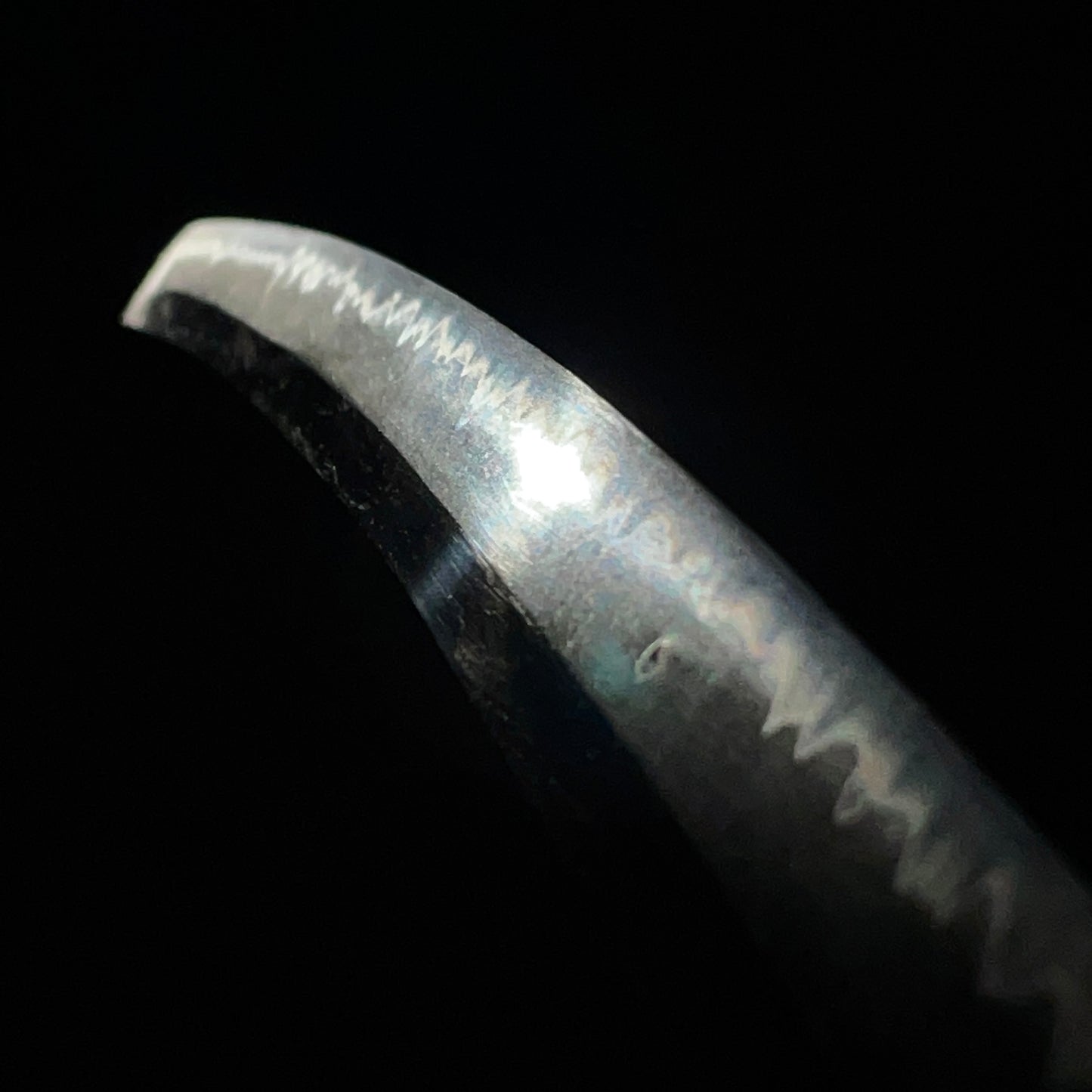 Long Wakizashi Togarigunome-Hamon 尖互目刃文, Edo period mumei