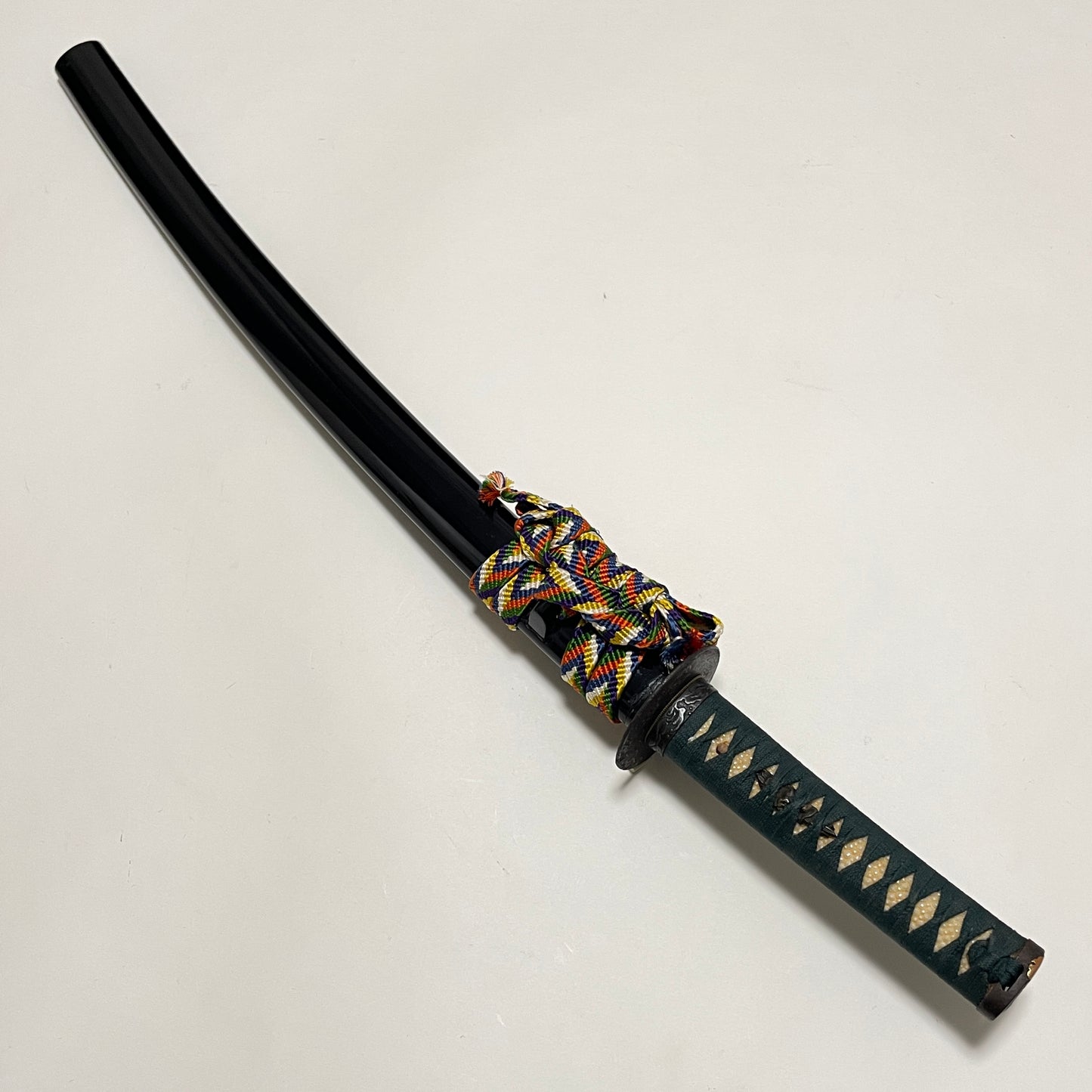 Long Wakizashi Togarigunome-Hamon 尖互目刃文, Edo period mumei