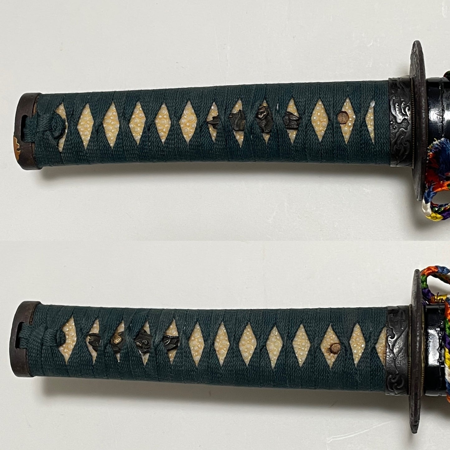 Long Wakizashi Togarigunome-Hamon 尖互目刃文, Edo period mumei
