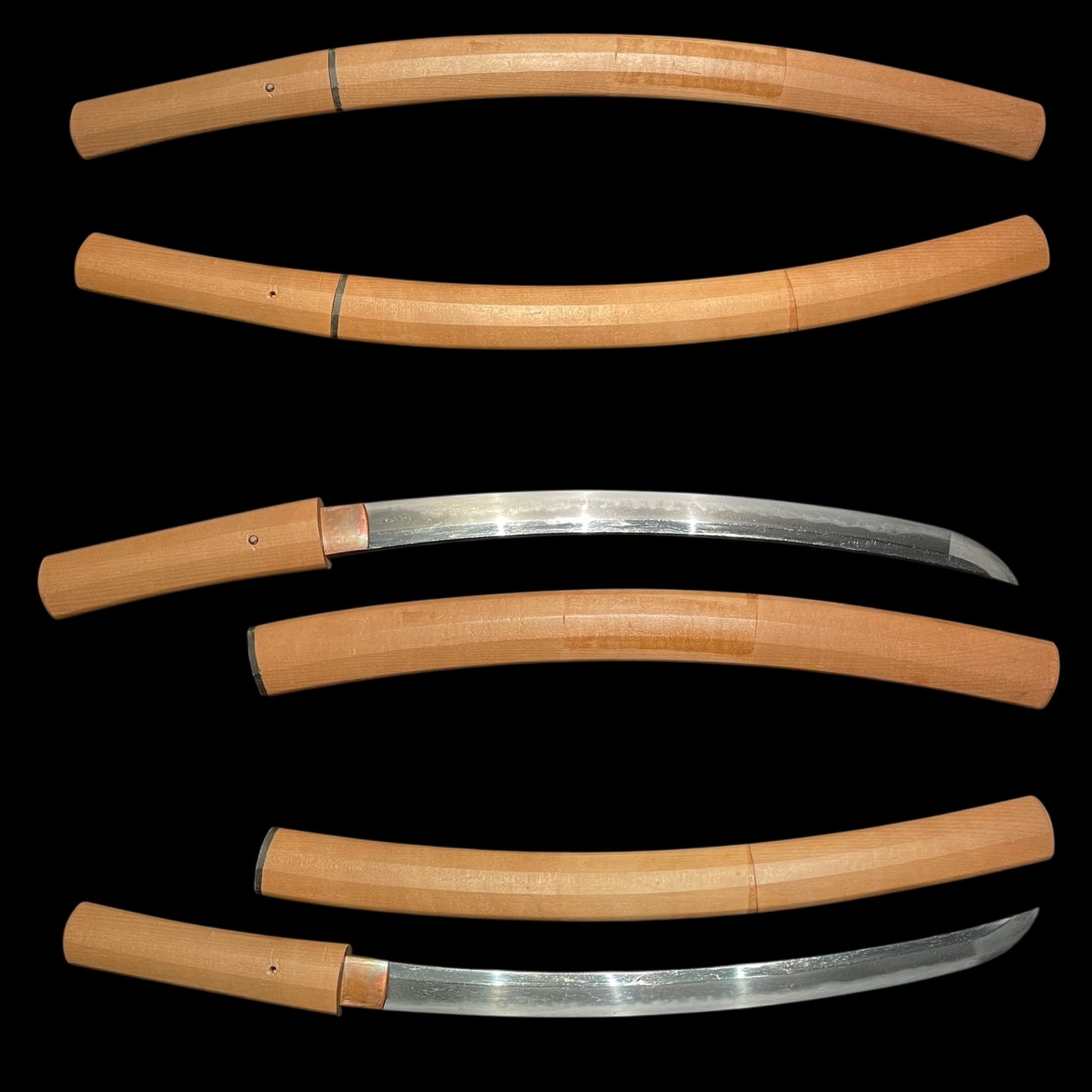 For Special purposes, Oozori 大反 Wakizashi, Amazing Hamon, Edo period mumei