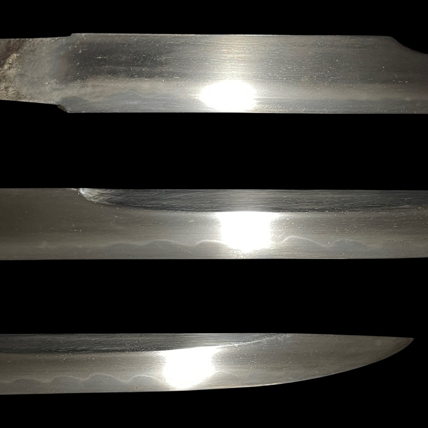 Unokubizukuri 鵜首造 TANTO, Insect menuki, Late Edo period mumei