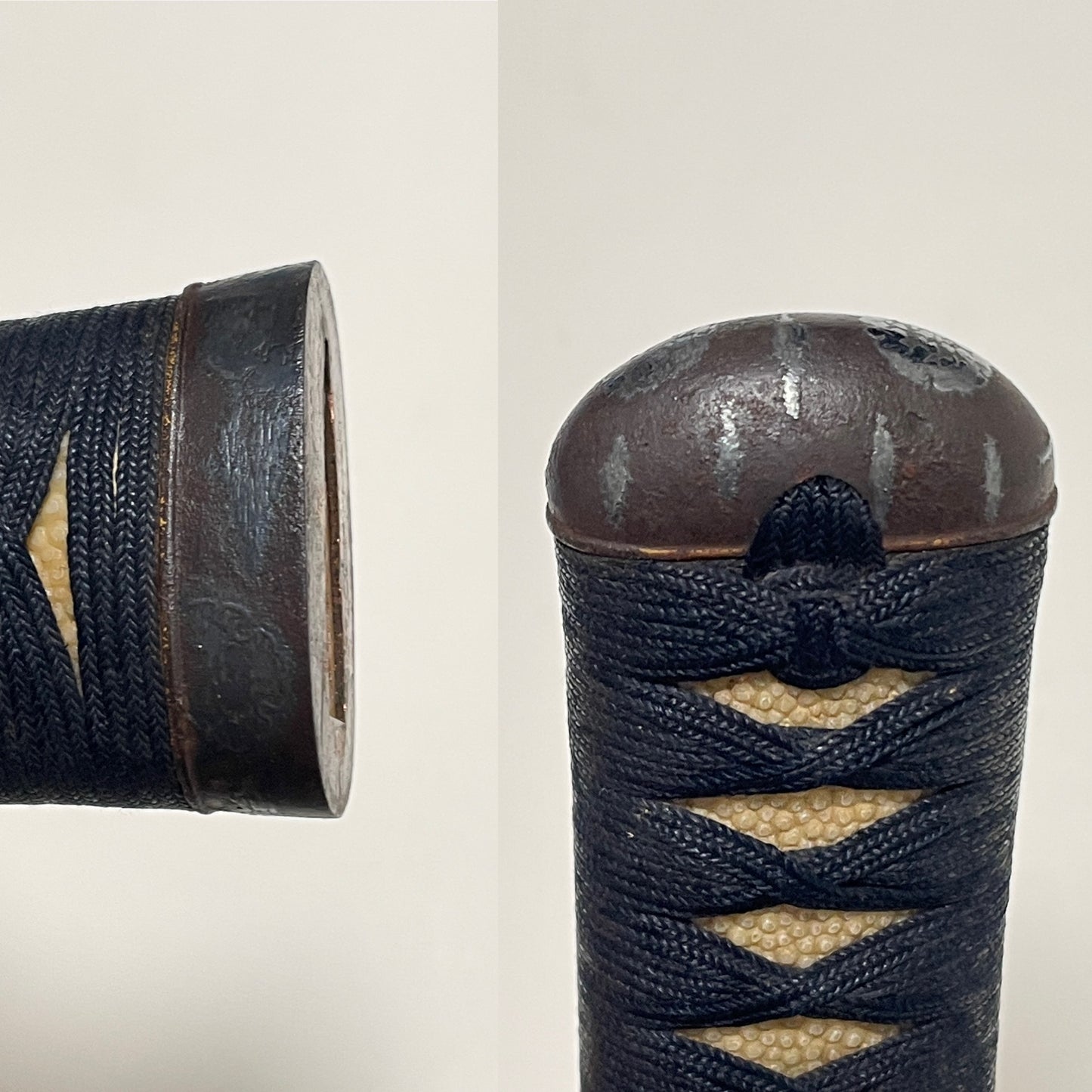 Unokubizukuri 鵜首造 TANTO, Insect menuki, Late Edo period mumei