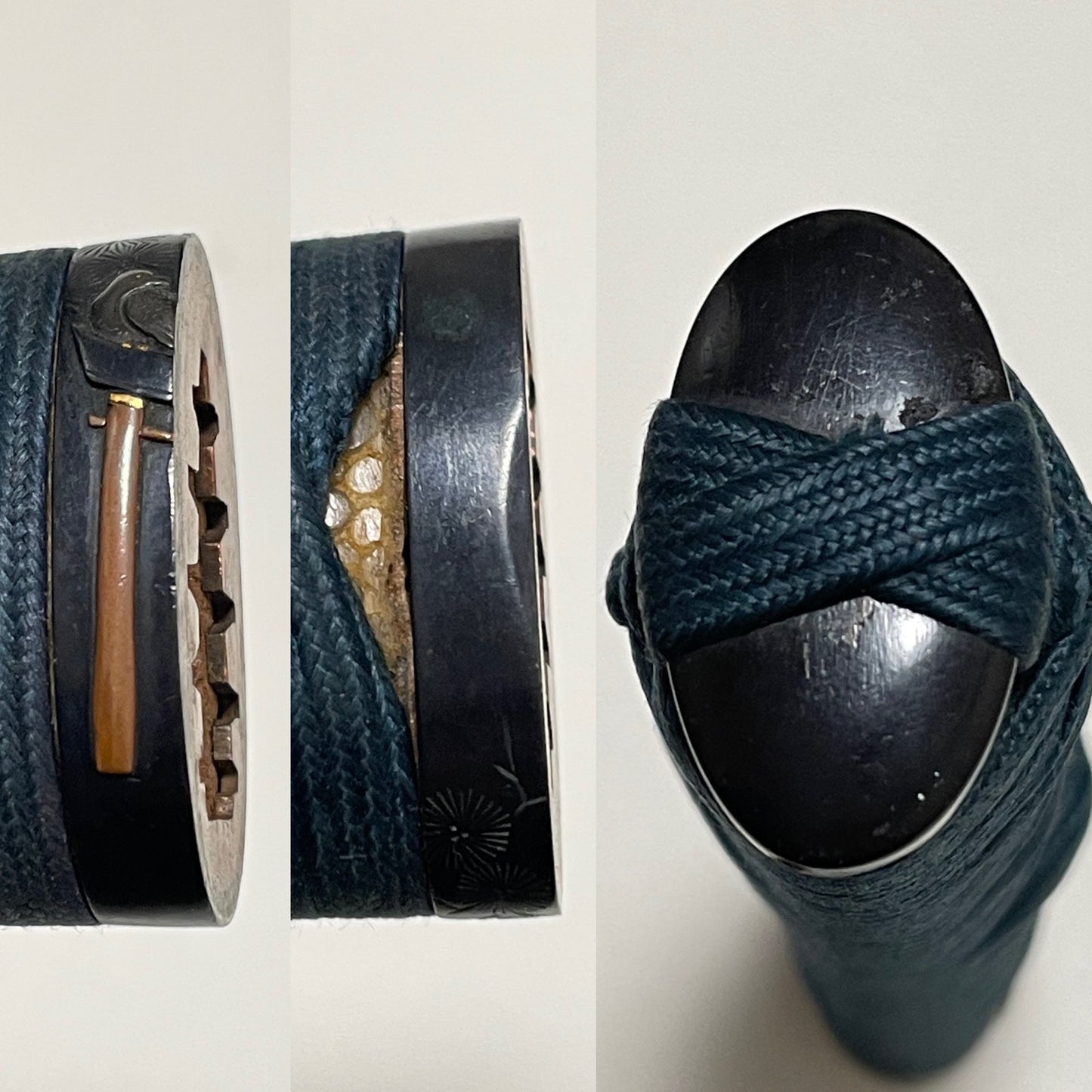 Nobukuni 信国 signed Wakizashi, Beautiful Fuchi, Muromachi period