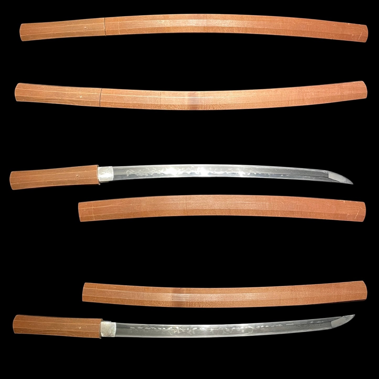 HITATSURA 皆焼 Wakizashi,  Soshuju Hirotsugu 相州住広次 signed, Muromachi period